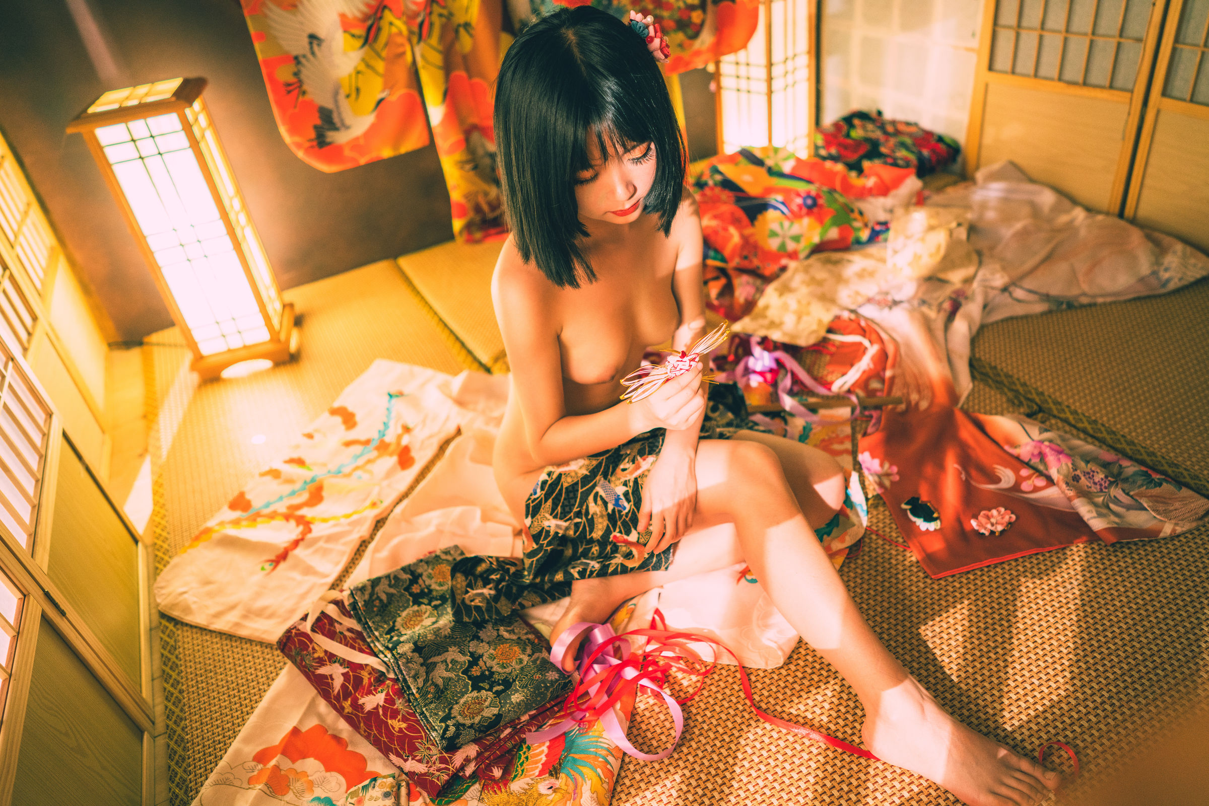 摄影师黄金王《制衣套》 - 未分类人体摄影