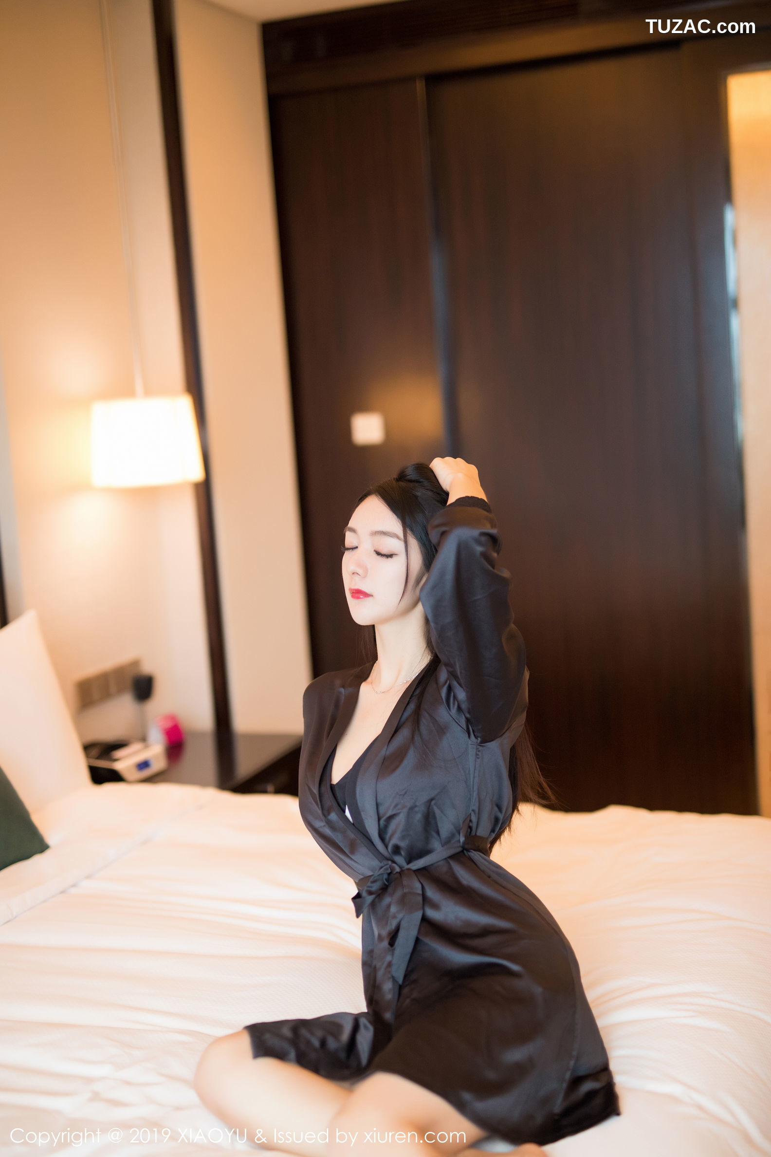 XiaoYu语画界-103-angela喜欢猫-《魅惑的黑色内衣》-2019.07.04