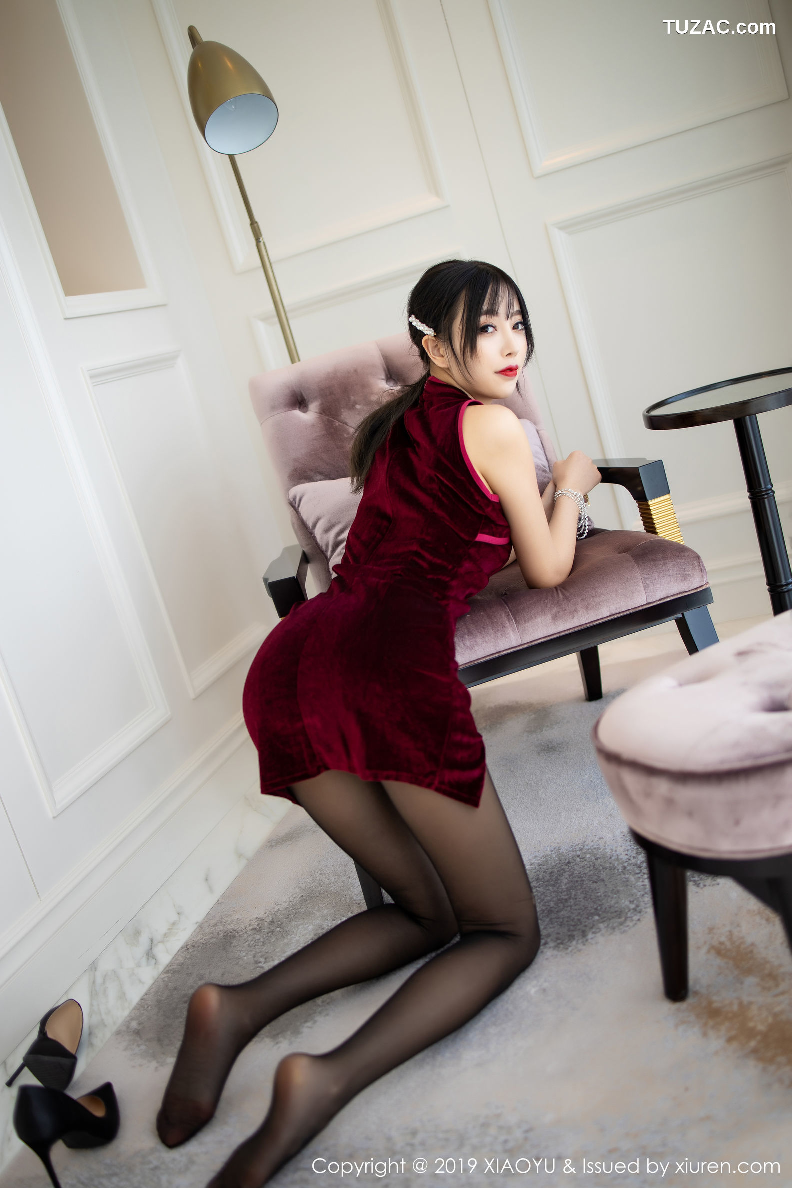 XiaoYu语画界-152-杨晨晨-《旗袍与黑丝的中秋礼物》-2019.09.12
