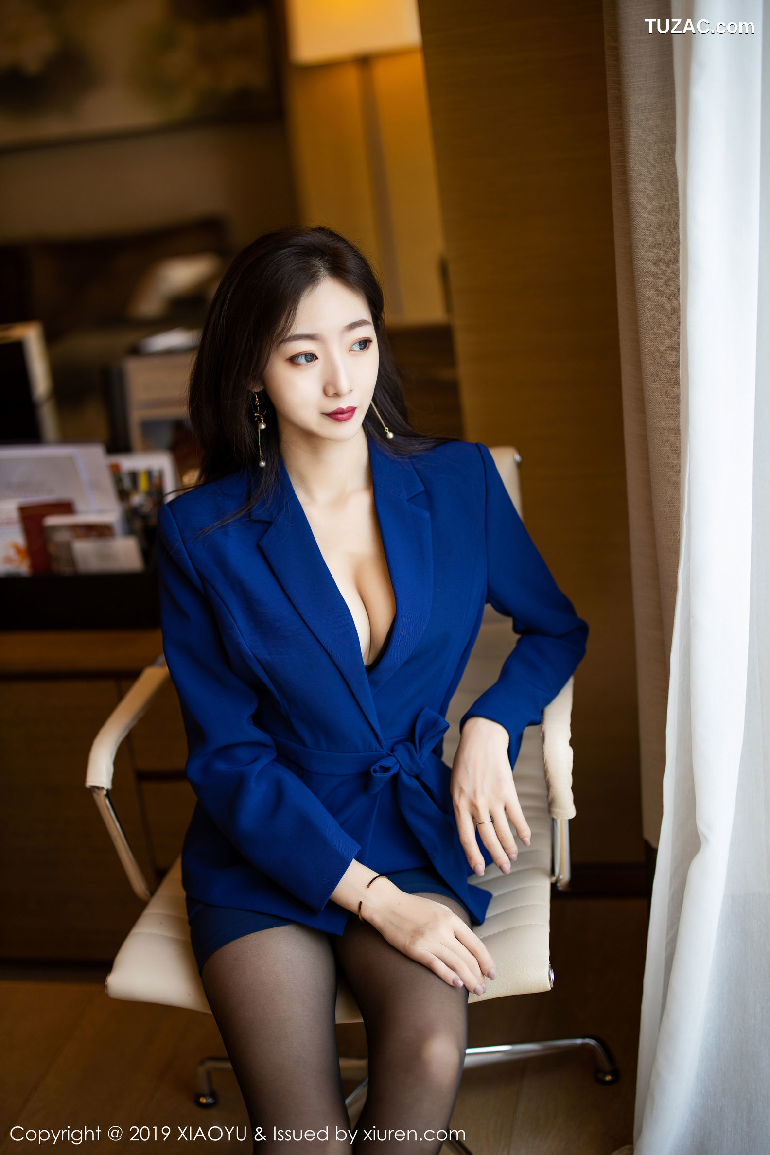 XiaoYu语画界-203-安琪Yee-《黑丝OL职业装》-2019.11.28
