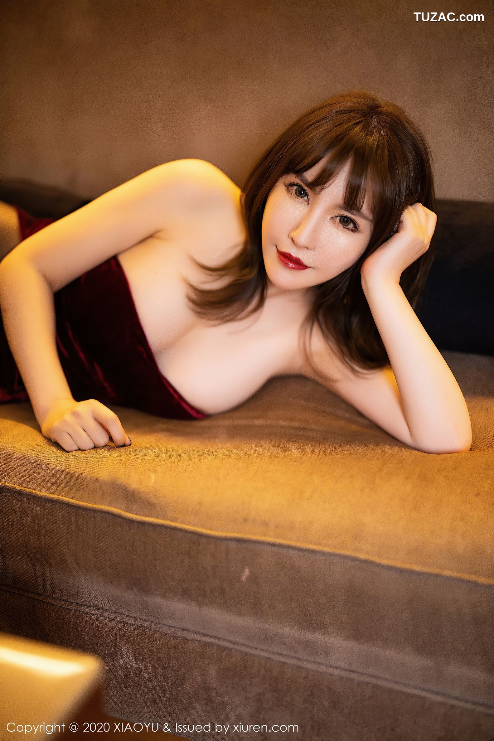 XiaoYu语画界-316-夏小雅-《超低胸的礼服与极致黑丝》-2020.06.30