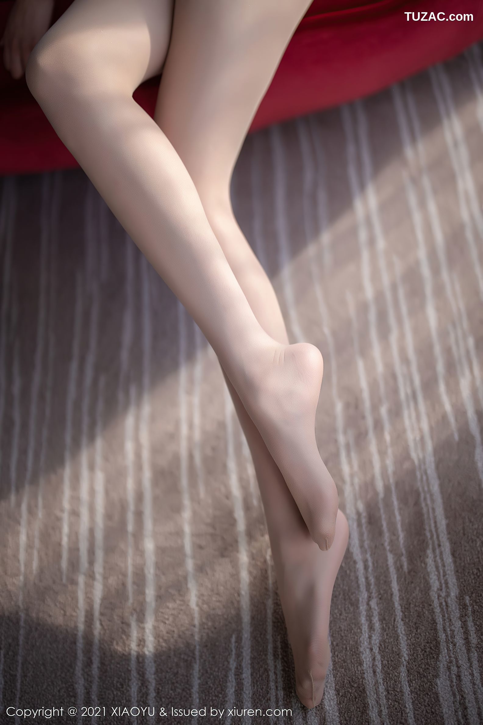 XiaoYu语画界-458-蜜桃酱-紧身牛仔裤肉丝-2021.01.25