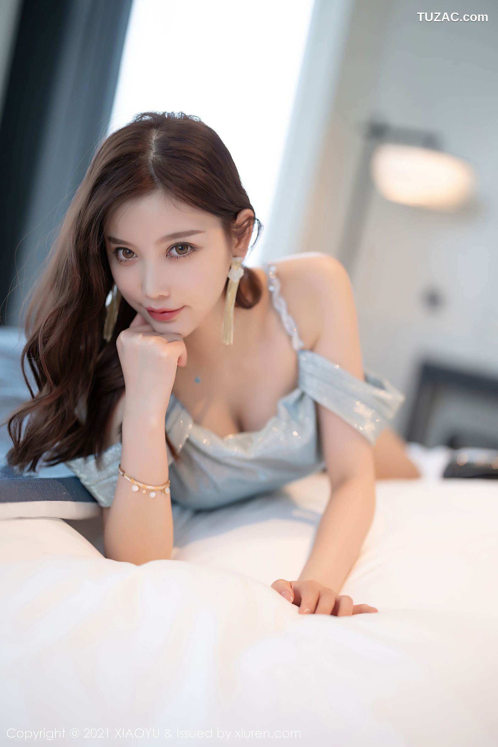 XiaoYu语画界-567-杨晨晨-典雅多姿吊带裙翘臀诱惑-2021.07.09