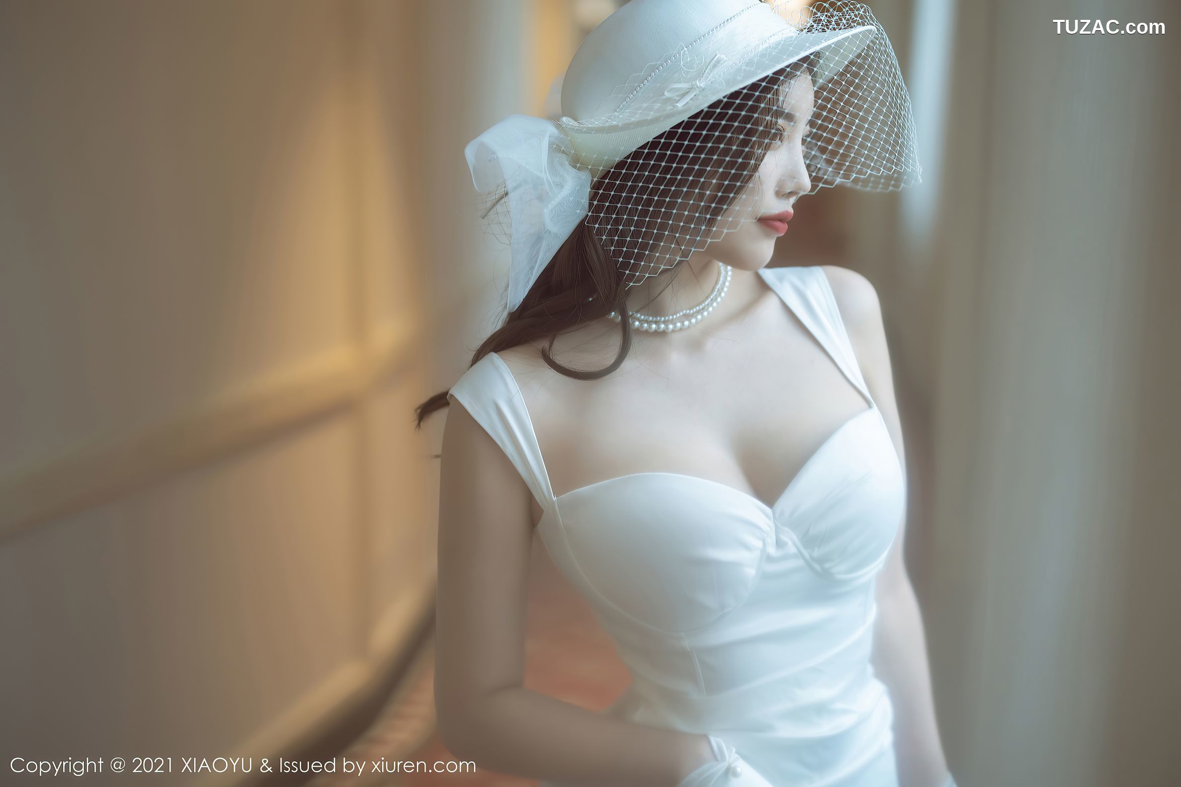 XiaoYu语画界-587-杨晨晨-白月光与朱砂痣主题蕾丝吊带袜-2021.08.06