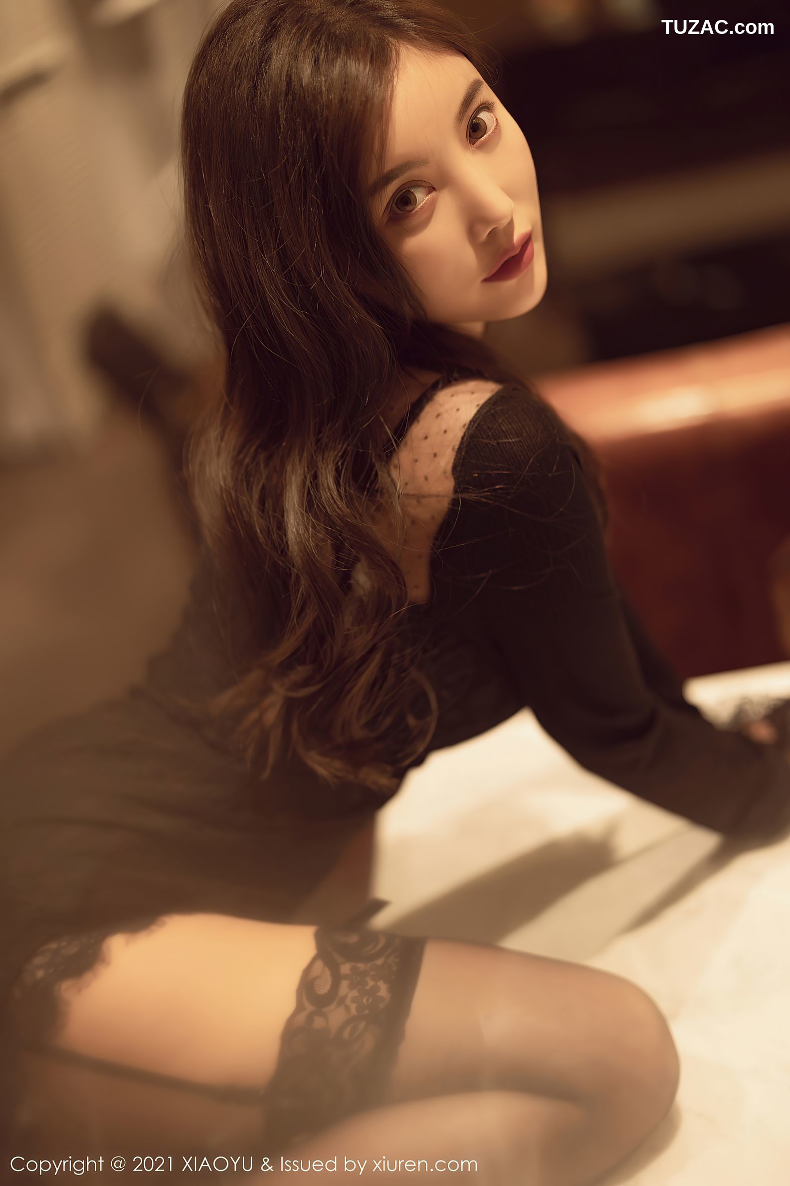 XiaoYu语画界-612-杨晨晨Sugar-白月光与朱砂痣-吊带黑丝-2021.09.10