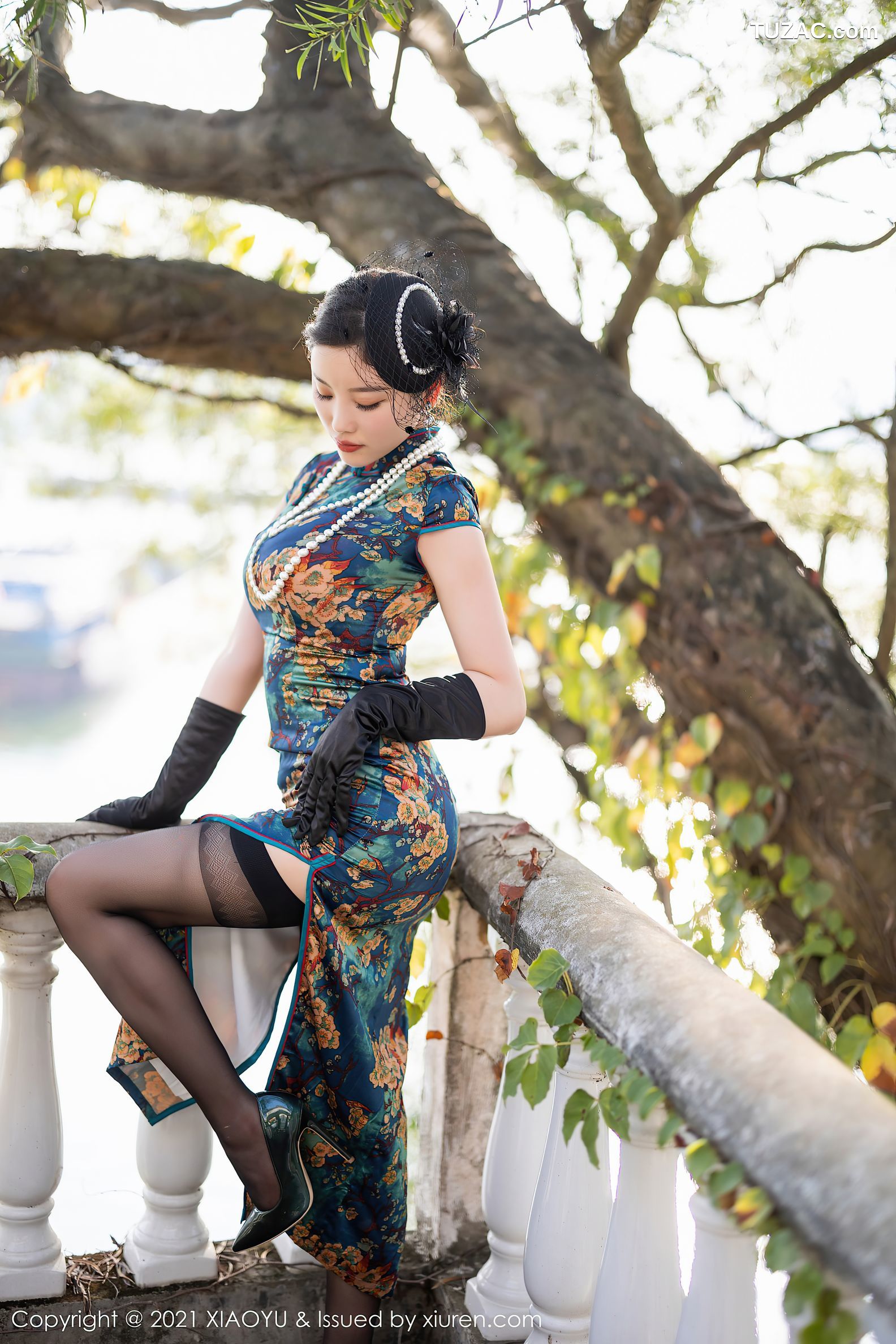 XiaoYu语画界-626-杨晨晨Sugar-广西心愿旅拍韵味旗袍性感内衣-2021.09.30
