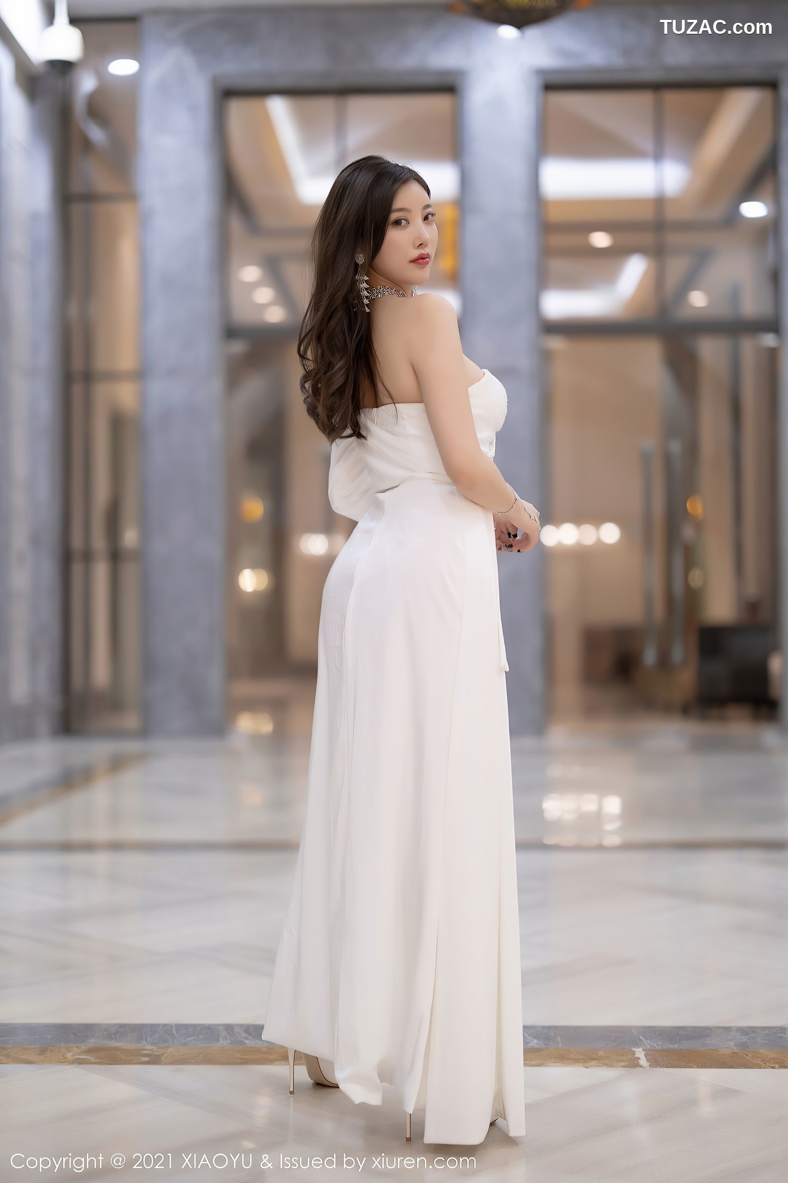 XiaoYu语画界-663-杨晨晨Sugar-广西心愿旅拍白色蕾丝情趣内衣-2021.11.26