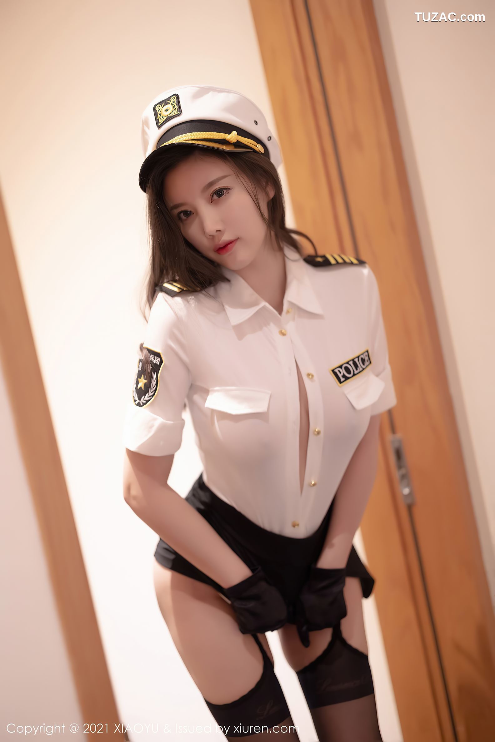 XiaoYu语画界-673-杨晨晨Sugar-广西心愿旅拍女警制服-2021.12.10