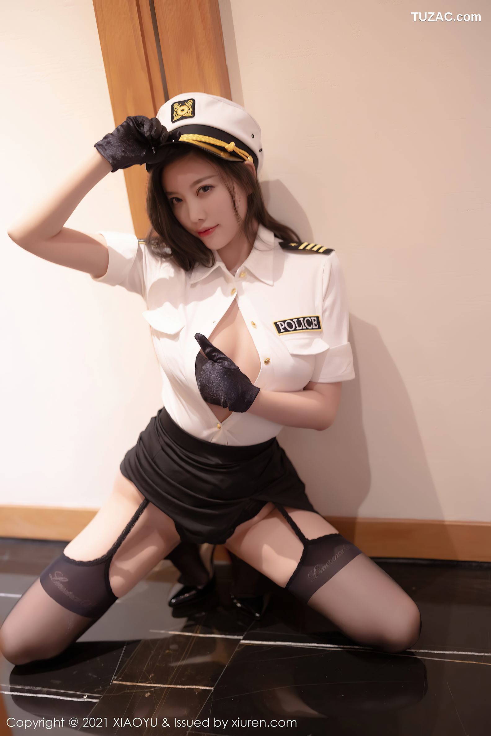 XiaoYu语画界-673-杨晨晨Sugar-广西心愿旅拍女警制服-2021.12.10