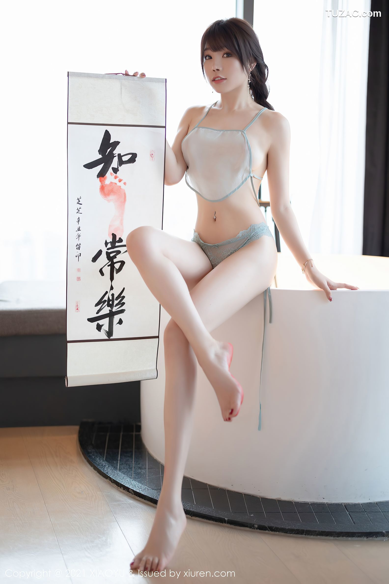 XiaoYu语画界-679-芝芝Booty-古韵着装超薄肉丝火辣身材-2021.12.20