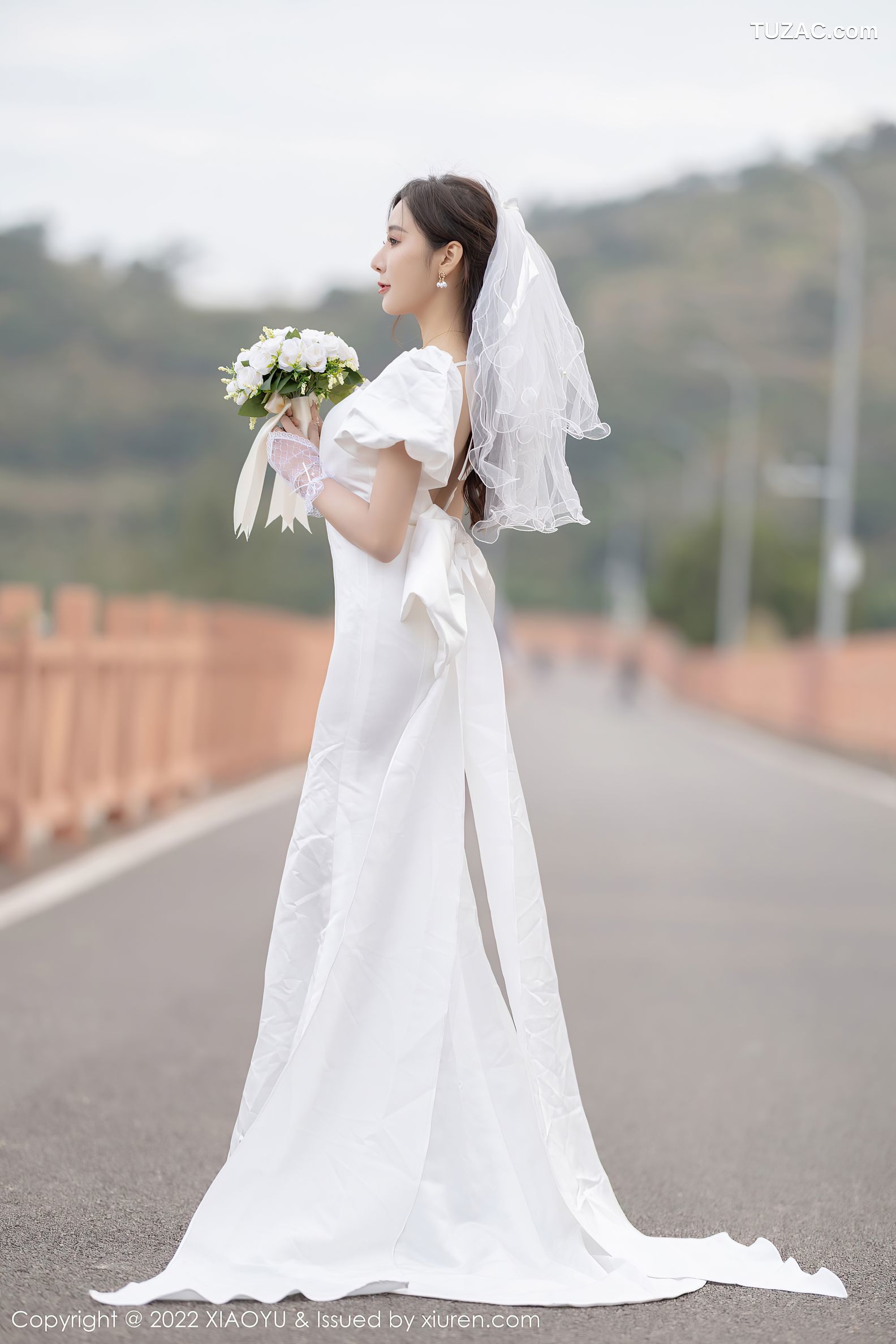 XiaoYu语画界-733-王馨瑶-惠州旅拍白婚纱礼裙白色蕾丝内衣-2022.03.10