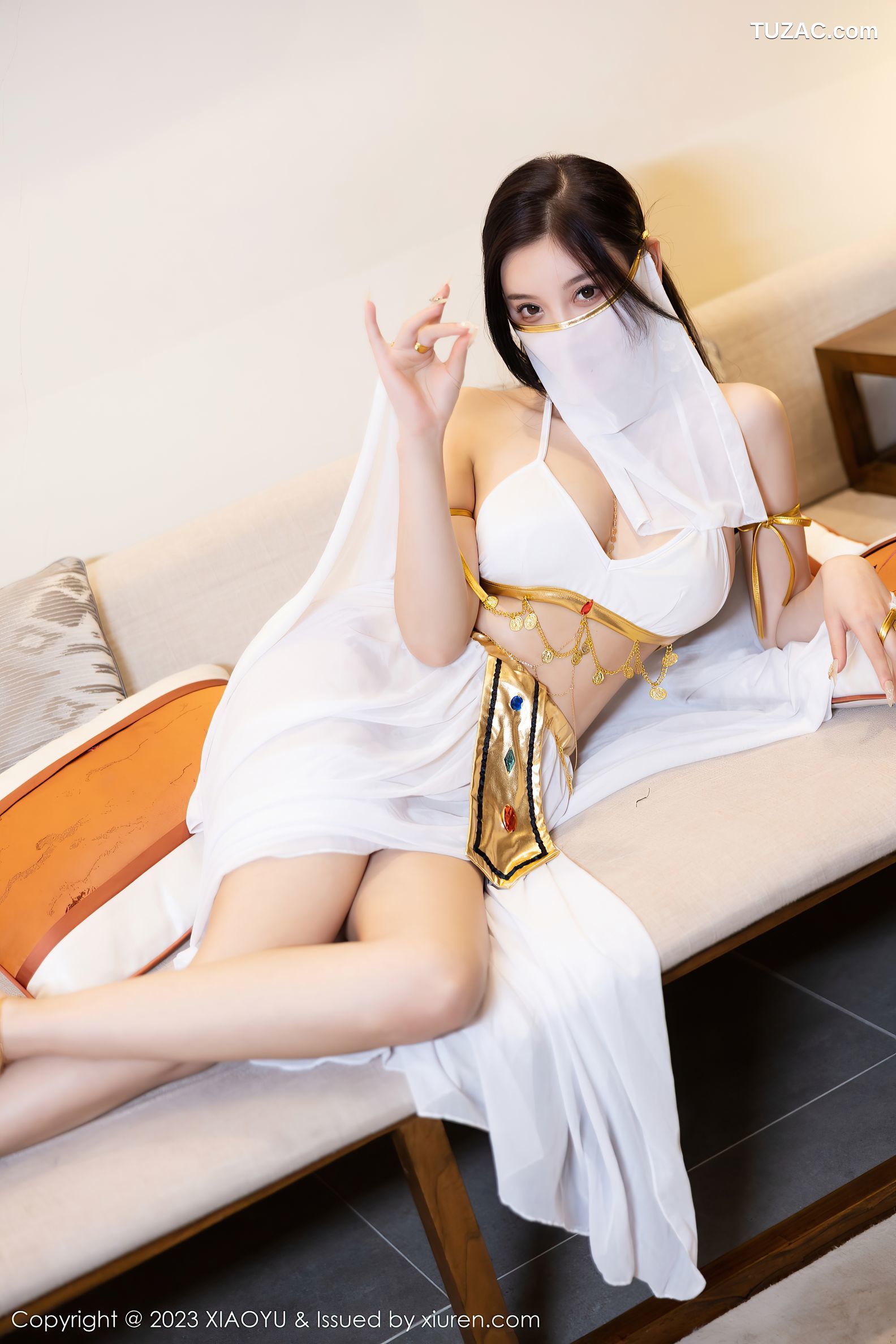 XiaoYu语画界-973-杨晨晨Yome-性感白色诱人服饰-2023.02.24