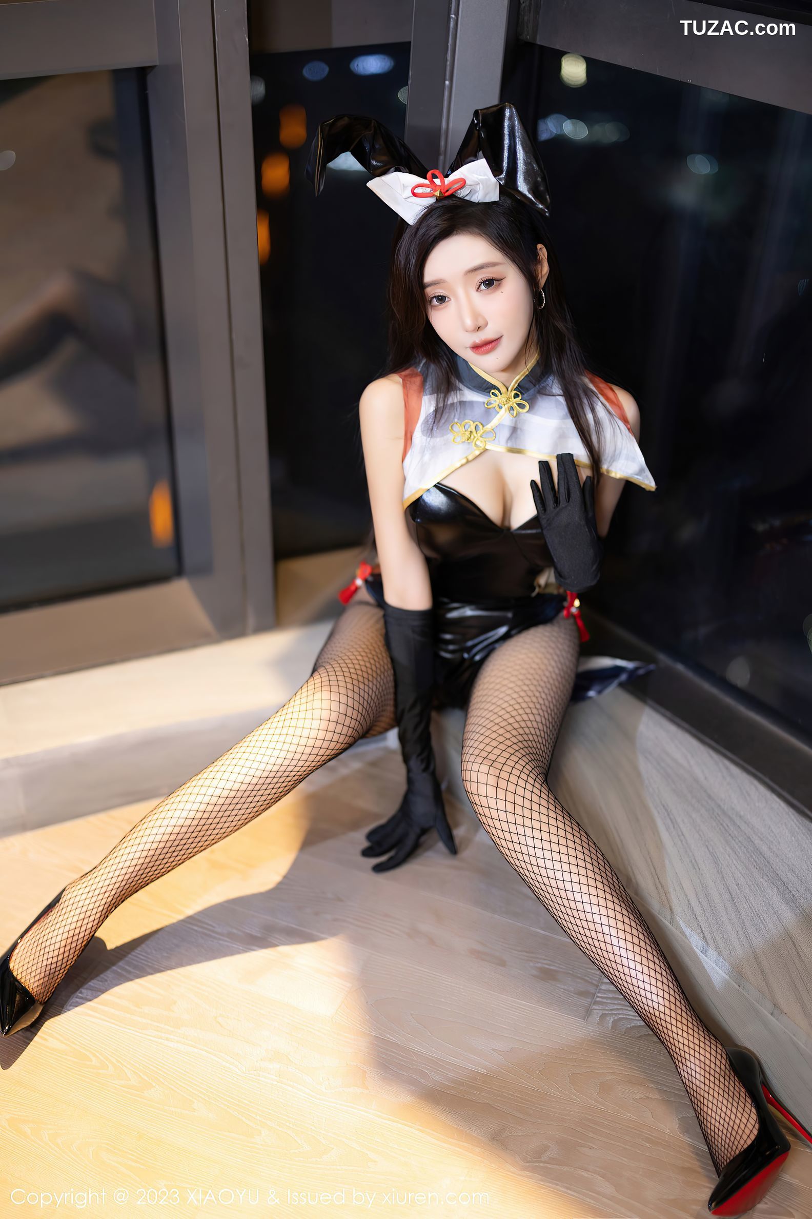 XiaoYu语画界-1169-王馨瑶yanni-黑色情趣护士服-2023.12.21