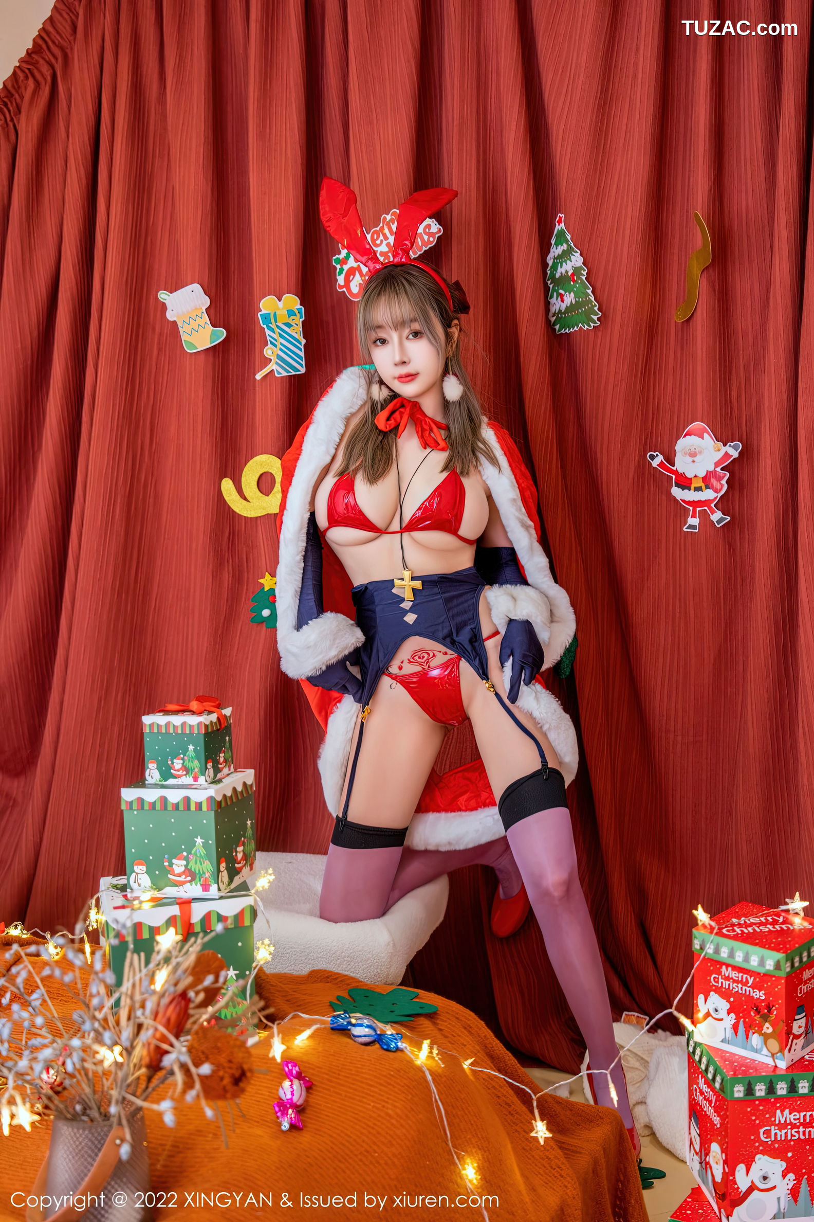 XingYan星颜社-161-王雨纯-超性感圣诞兔女郎