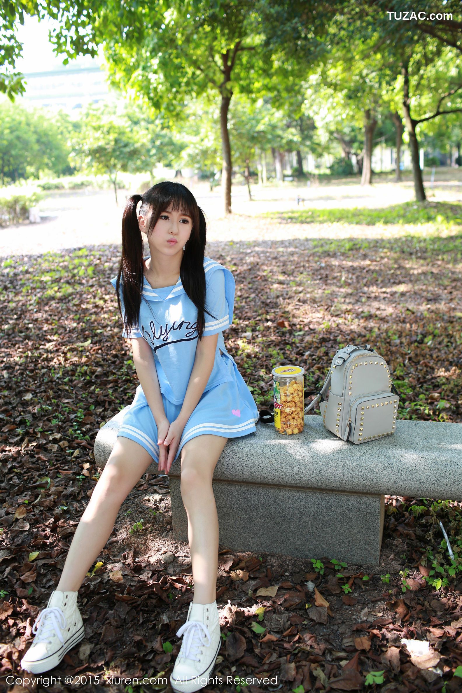 XiuRen秀人网-387-唐雨辰Tyc-《广州大学城野外》-2015.08.27