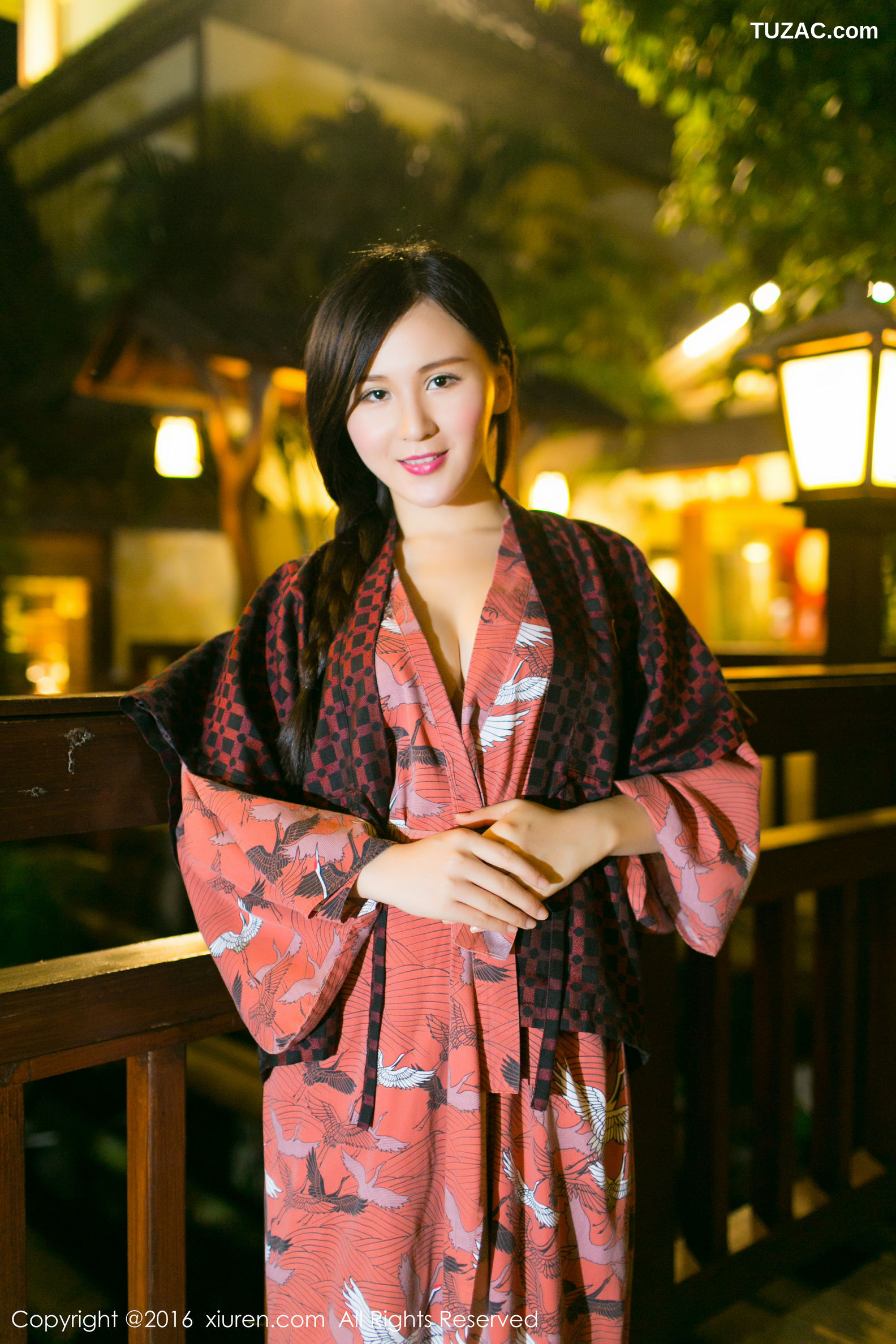 XiuRen秀人网-557-唐雨辰Tyc-《古典汉服-和服系列》-2016.07.12