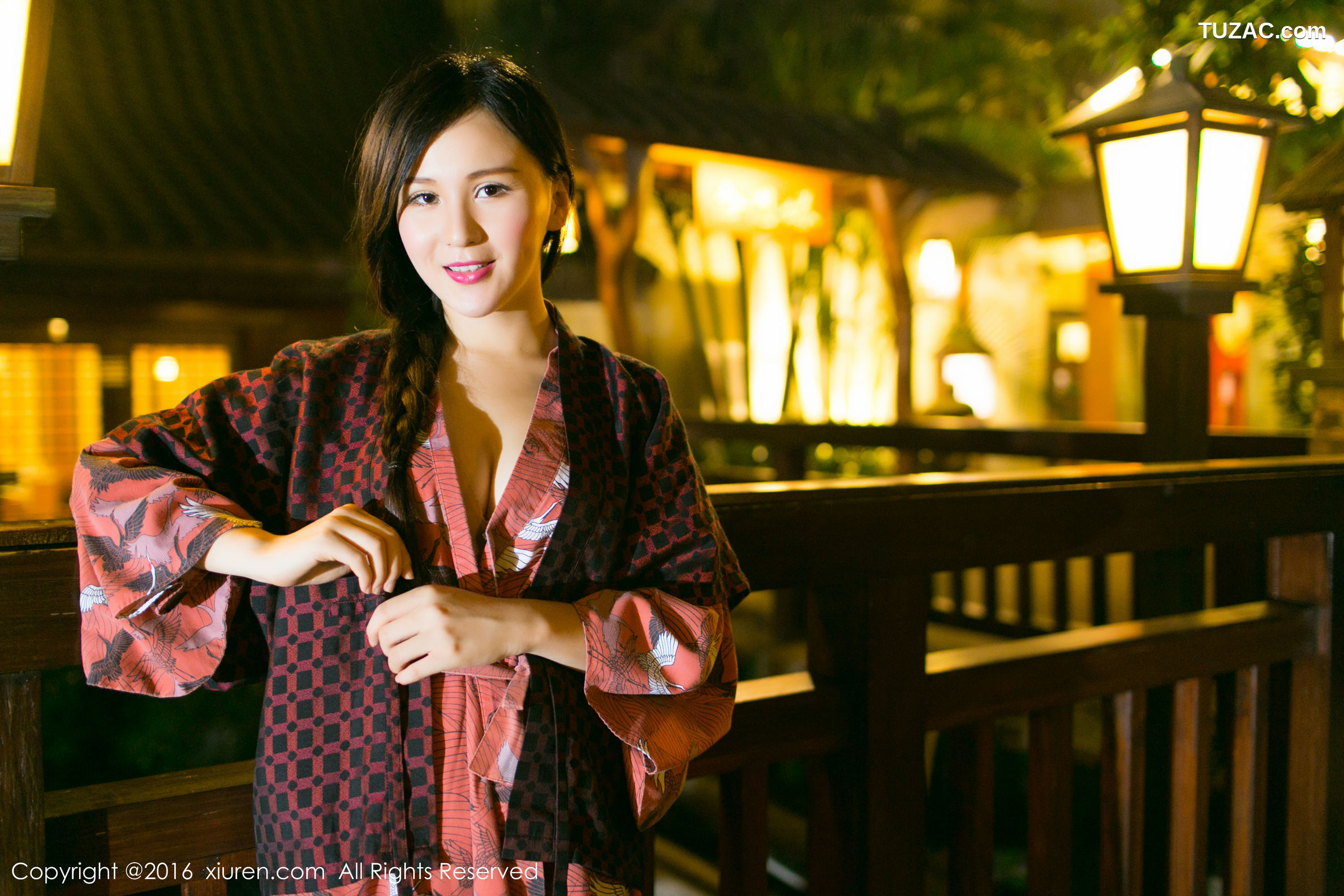 XiuRen秀人网-557-唐雨辰Tyc-《古典汉服-和服系列》-2016.07.12