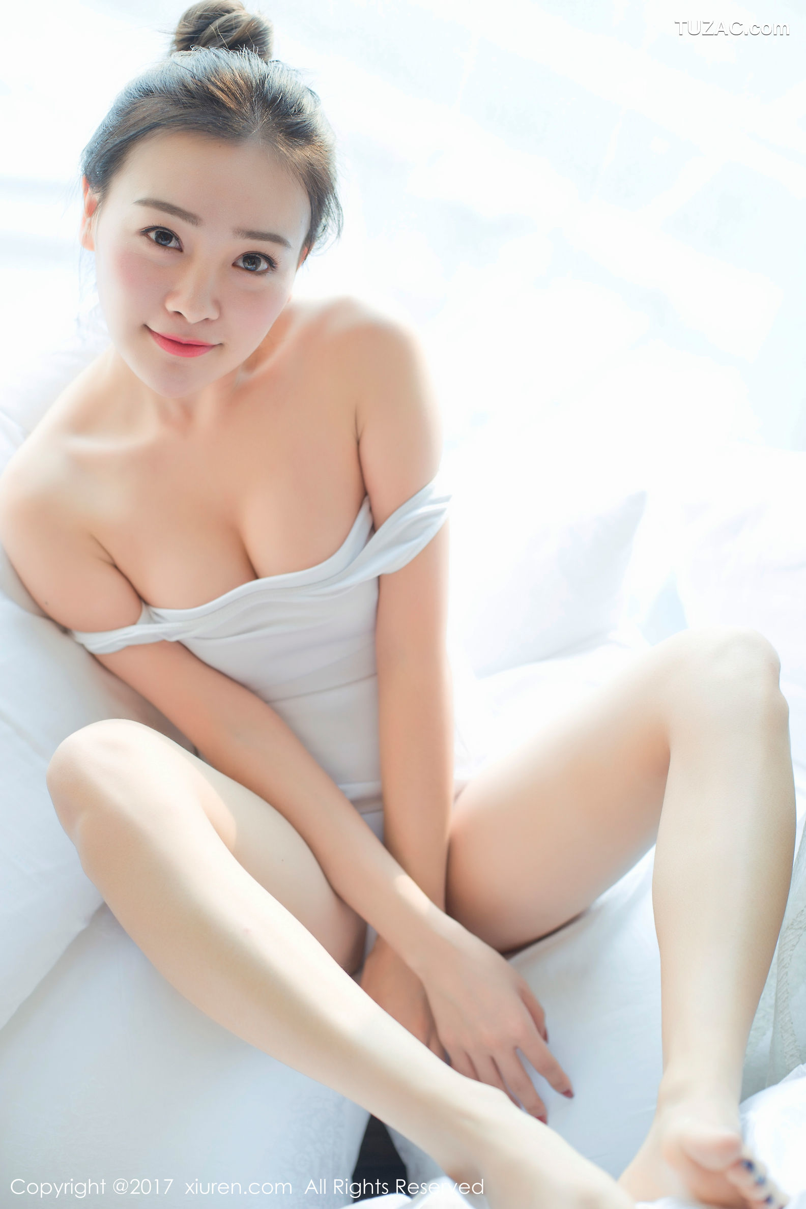 XiuRen秀人网-684-芈琳娜-《死库水-低胸体操服》-2017.01.20