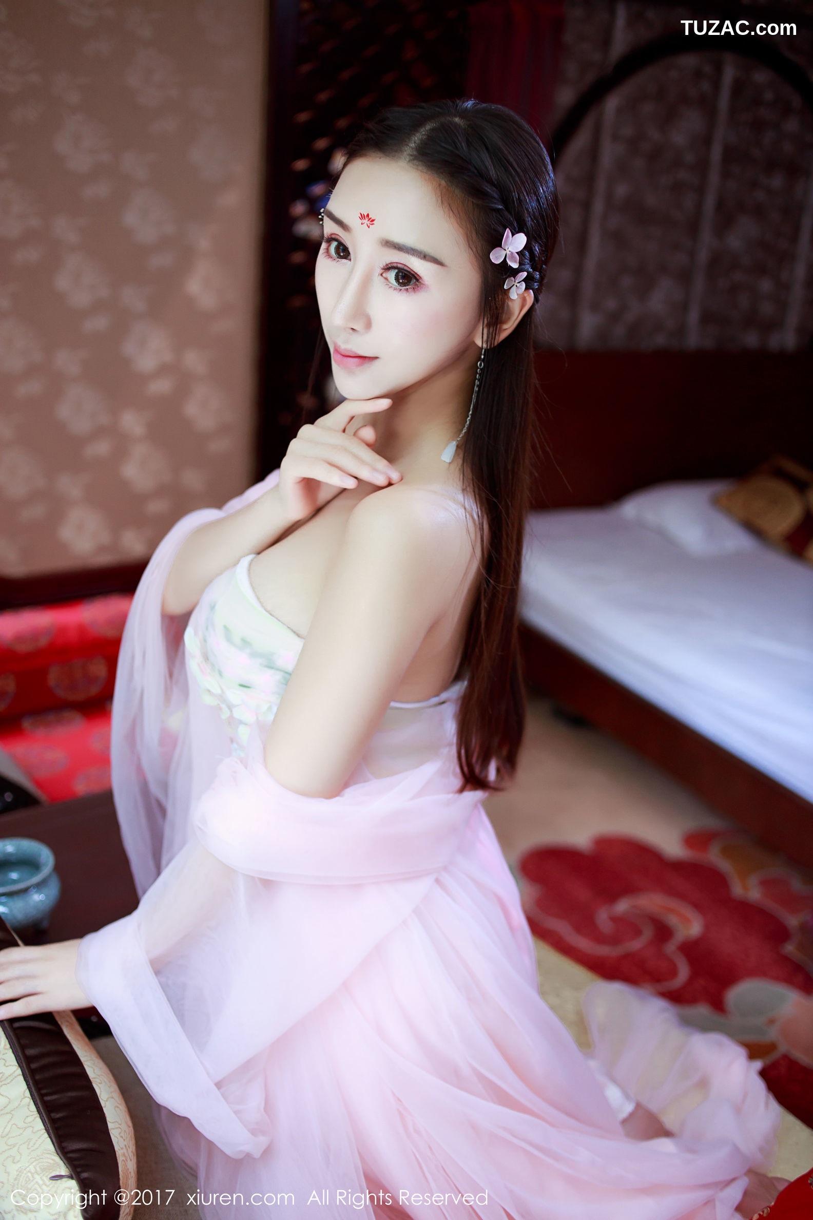 XiuRen秀人网-804-邹晶晶女王-《古装女神》-2017.08.22