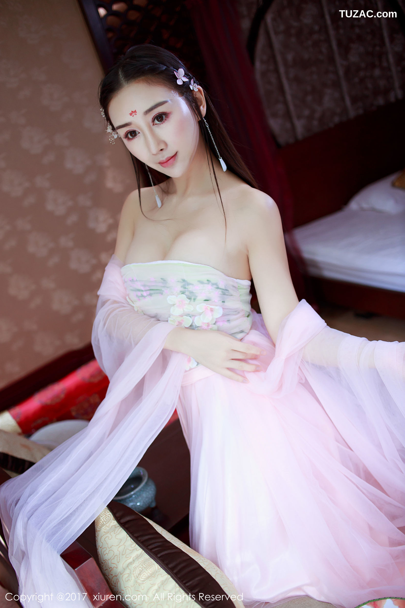 XiuRen秀人网-804-邹晶晶女王-《古装女神》-2017.08.22