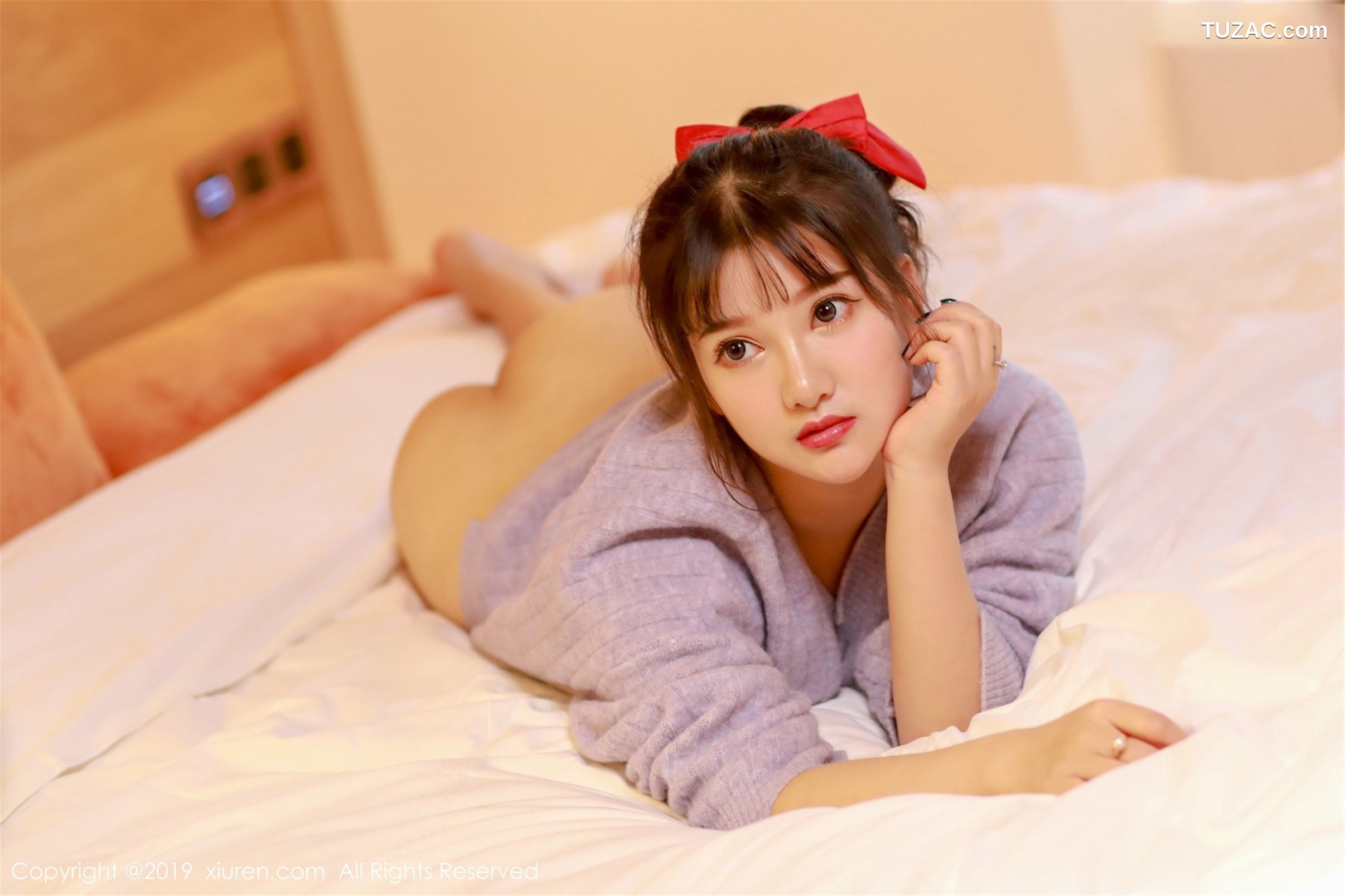 XiuRen秀人网-1398-小尤奈-《白小纯的童颜巨乳》-2019.04.16