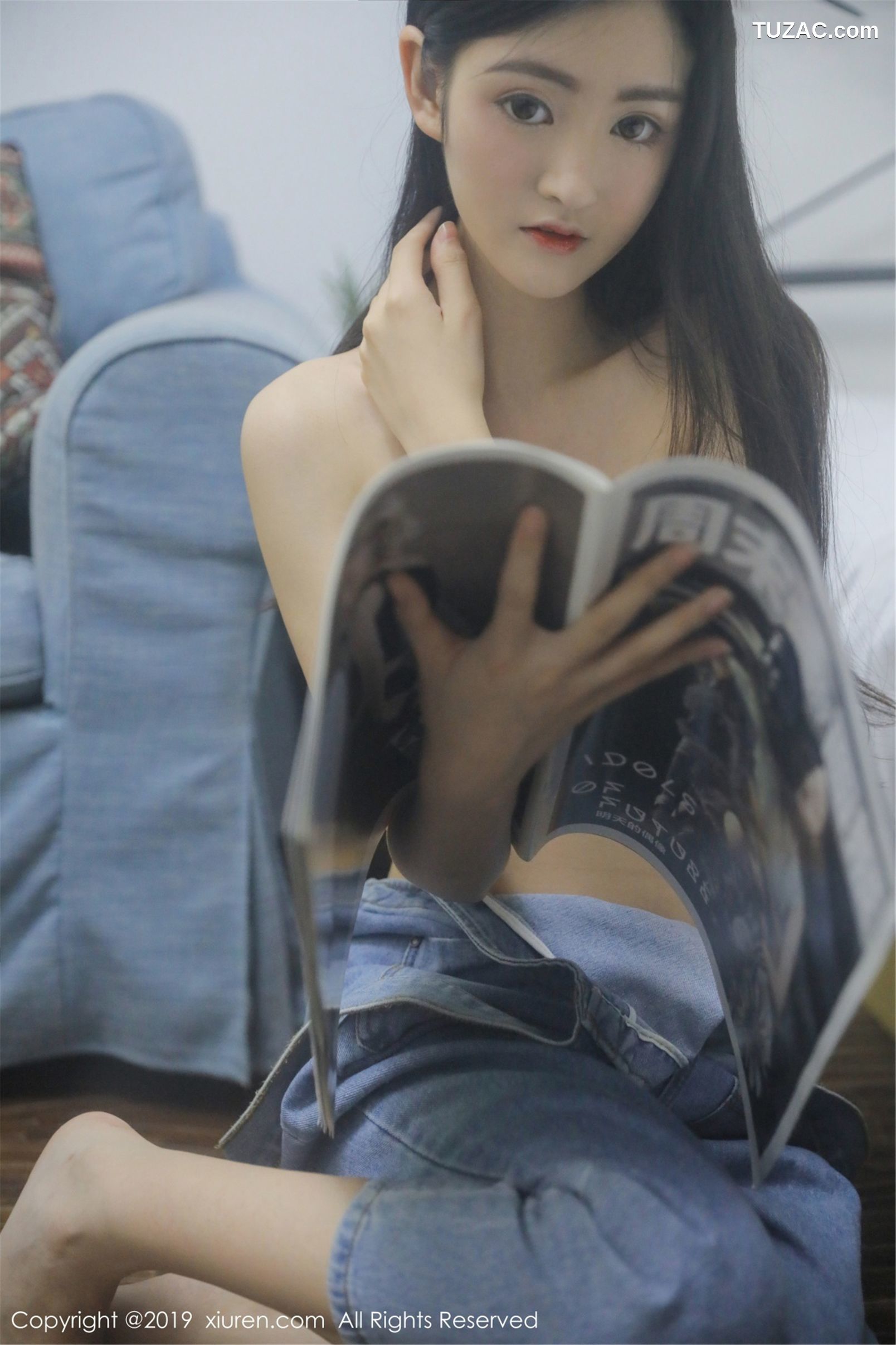XiuRen秀人网-1464-沈梦瑶-《牛仔少女的私房》-2019.05.22