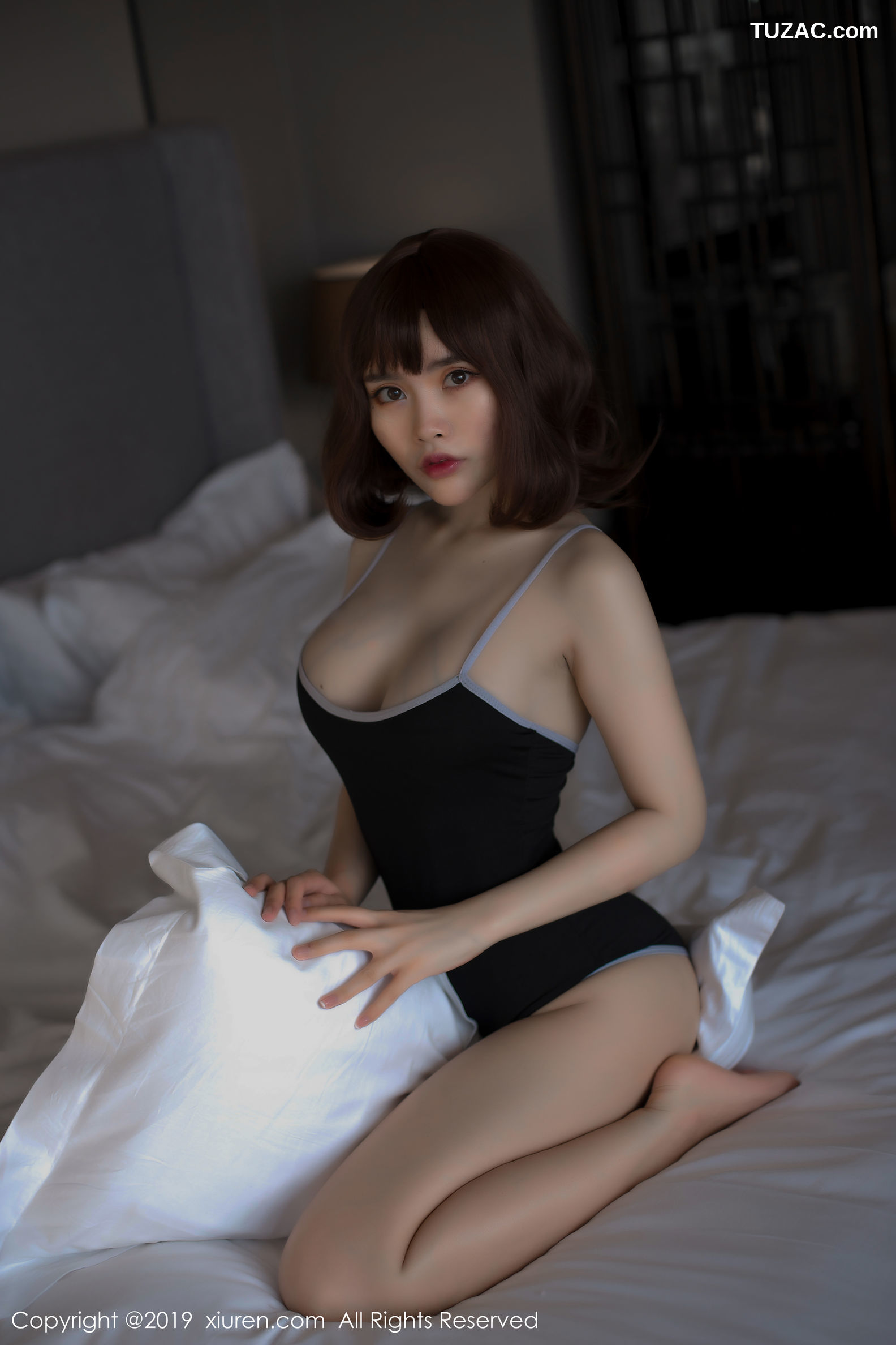 XiuRen秀人网-1566-私语Baby-《粉色野猫-连体体操服》-2019.07.23