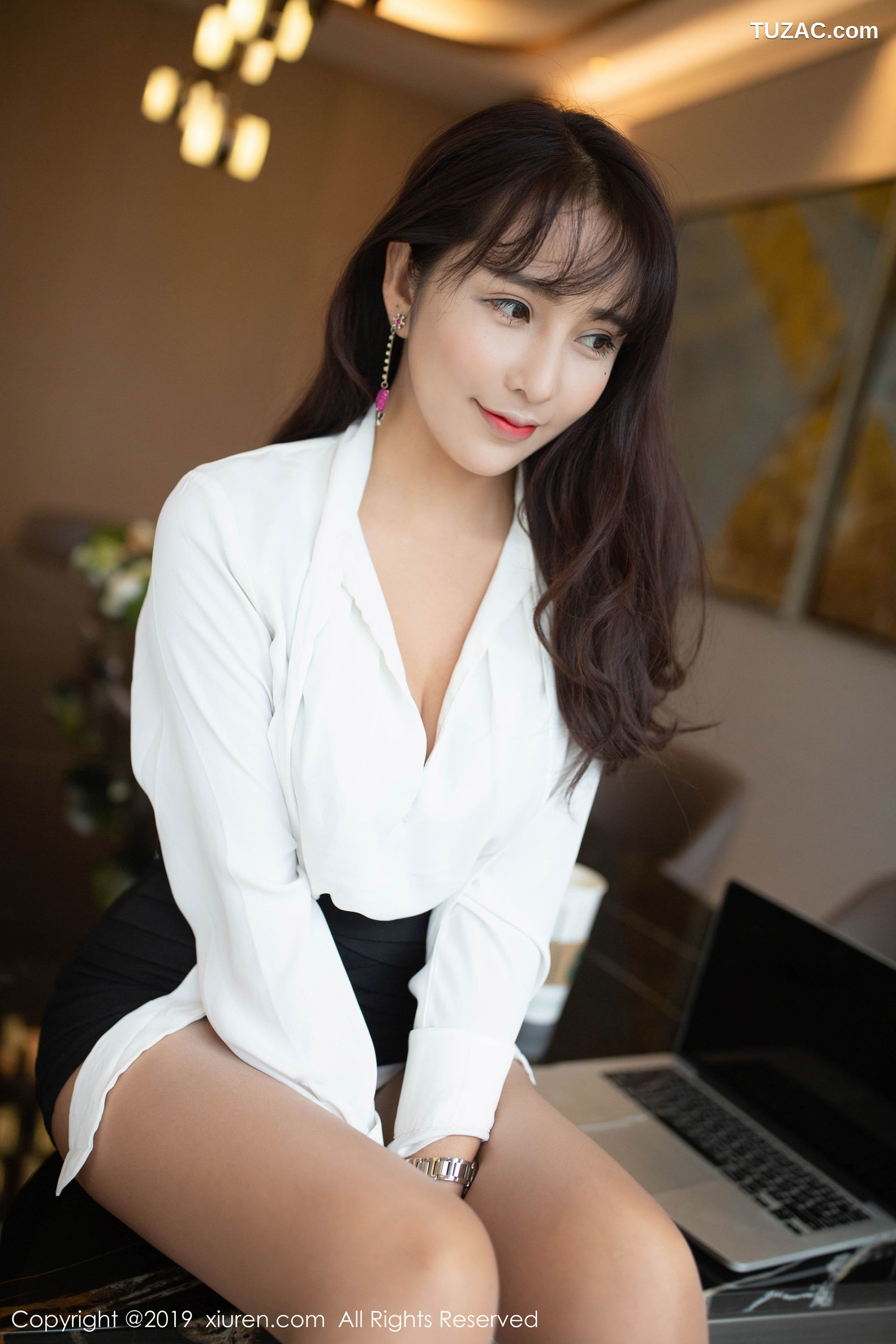 XiuRen秀人网-1776-陶喜乐-《白衬衫黑丝制服》-2019.11.06