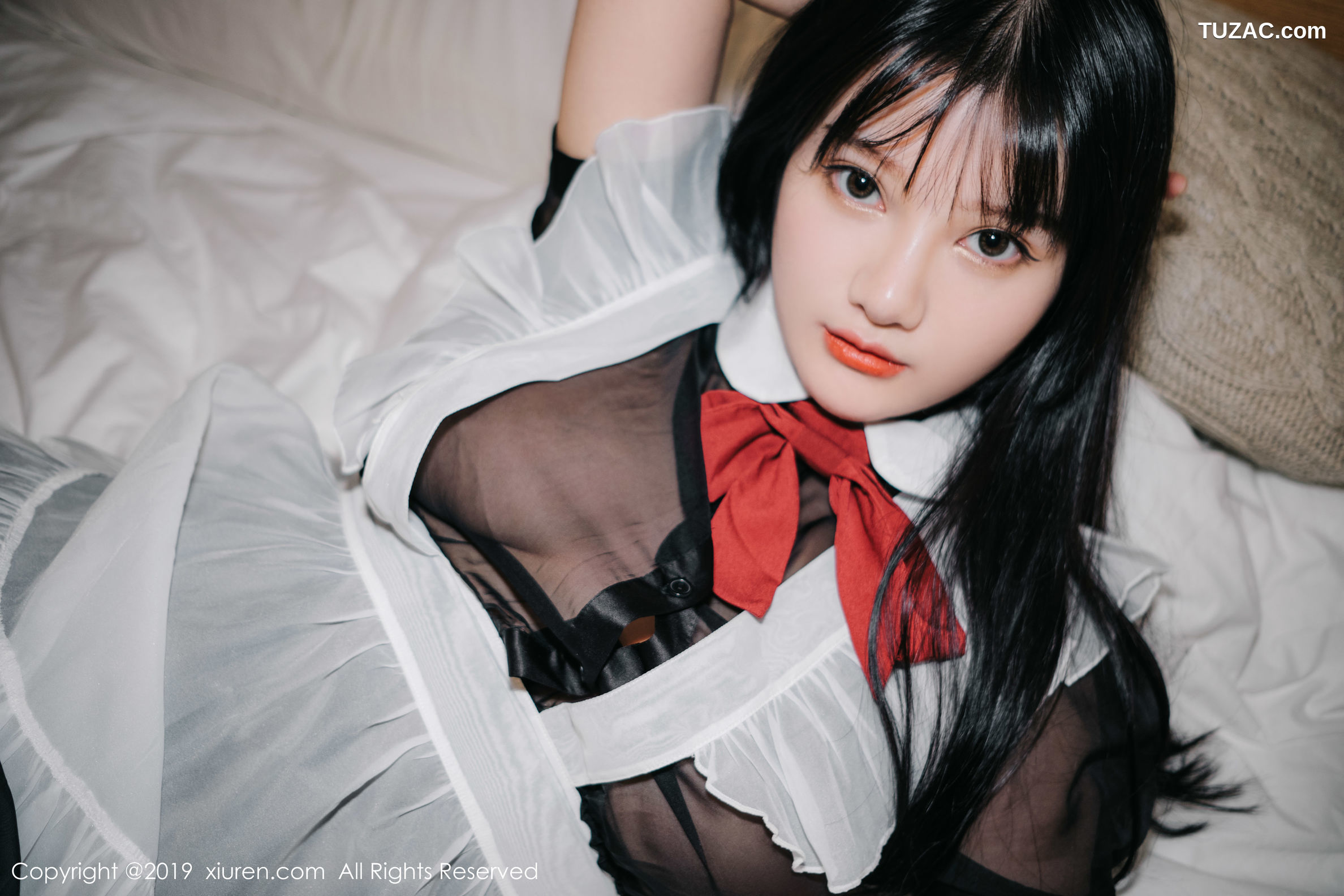 XiuRen秀人网-1824-小尤奈-《童颜巨乳女仆-魅惑内衣》-2019.12.04