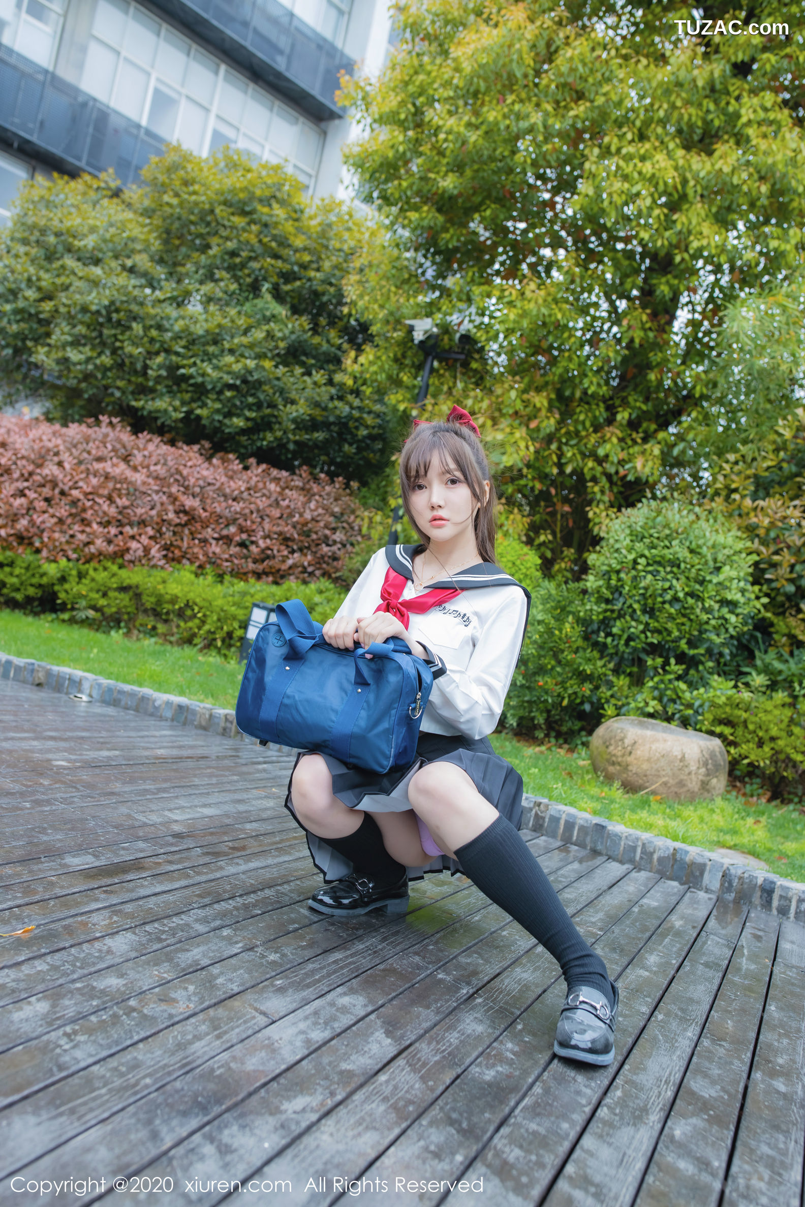 XiuRen秀人网-2193-糯美子-《学生服主题》-2020.04.27