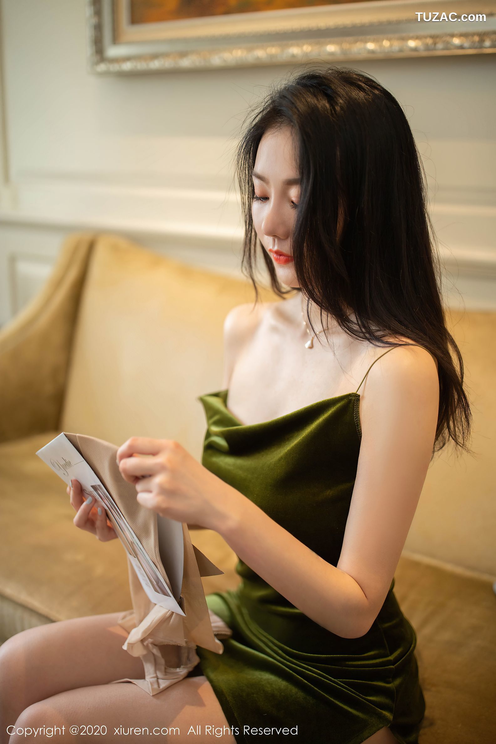 XiuRen秀人网-2298-安然Maleah-《丝袜试穿主题写真》-2020.07.07