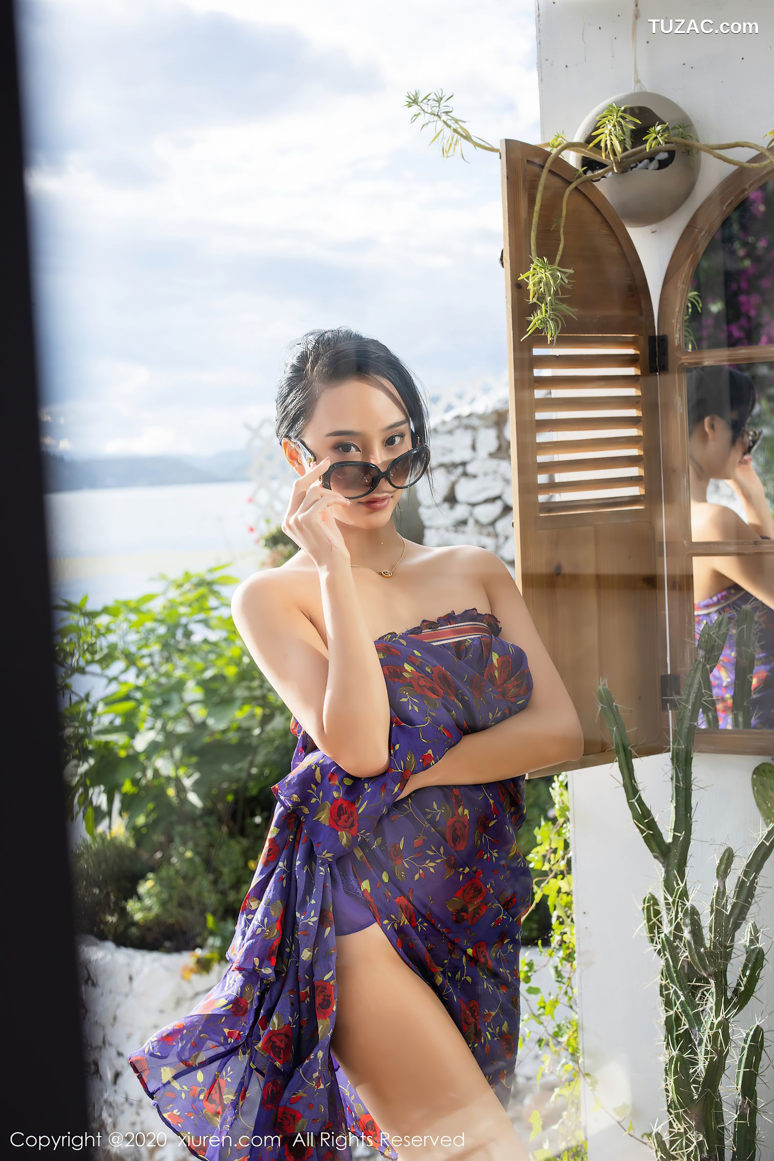 XiuRen秀人网-2544-蓝夏Akasha-《丝足美腿极致呈现》-2020.09.09
