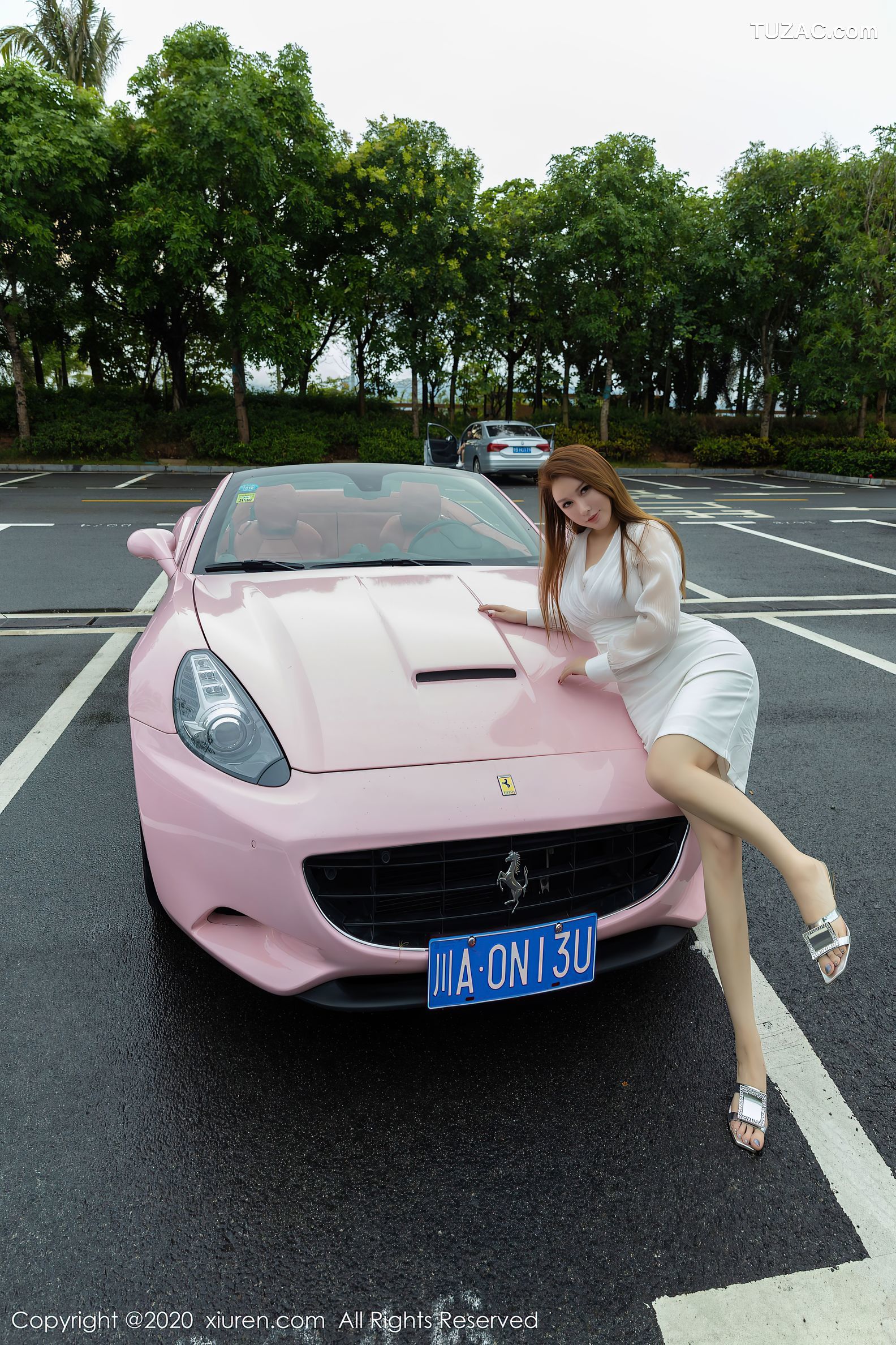 XiuRen秀人网-2641-尤妮丝-妲己-《香车美人主题系列》-2020.10.12