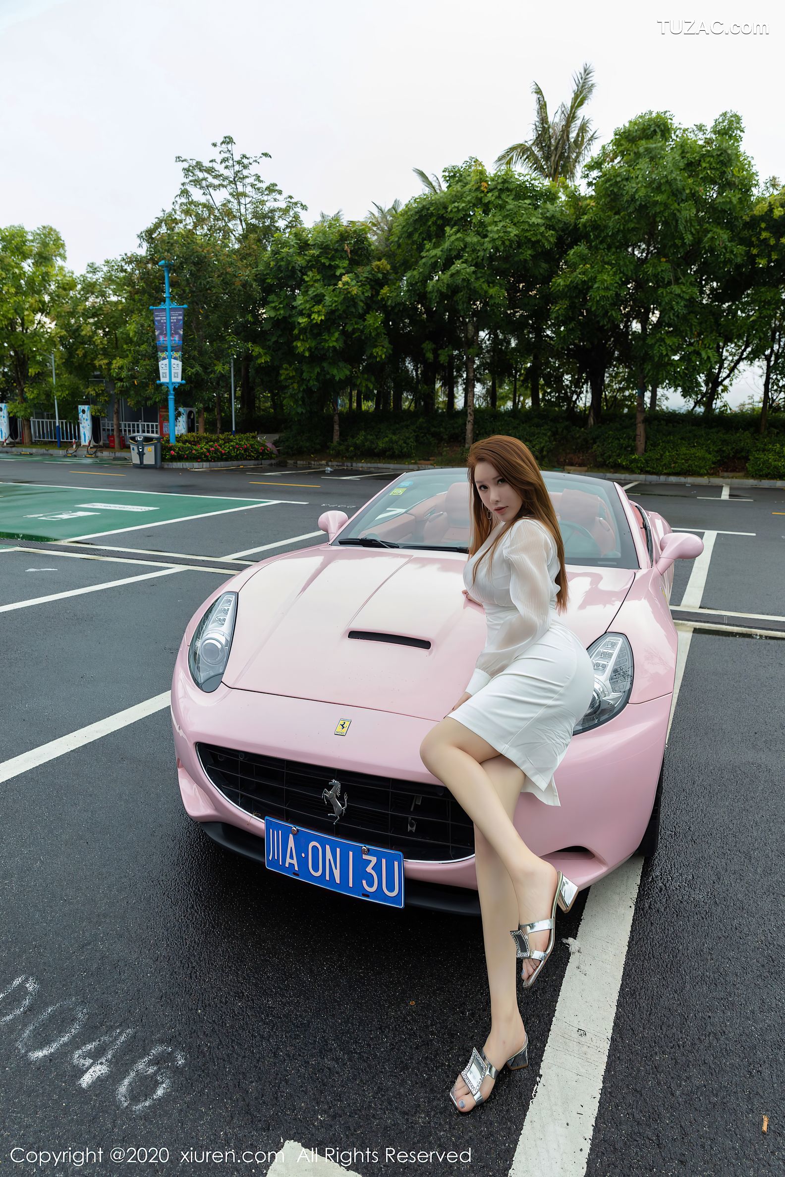 XiuRen秀人网-2641-尤妮丝-妲己-《香车美人主题系列》-2020.10.12