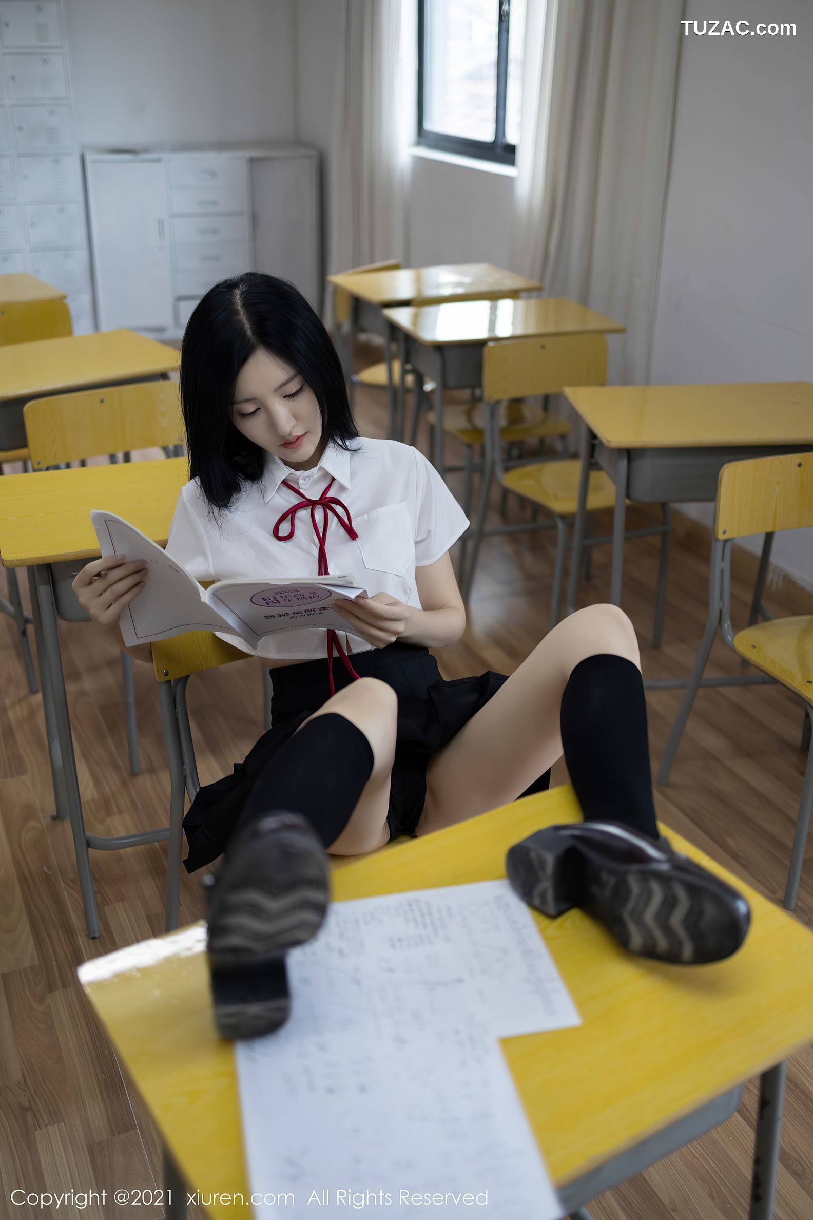 XiuRen秀人网-2970-沈梦瑶-《不良学生主题》-2021.01.05
