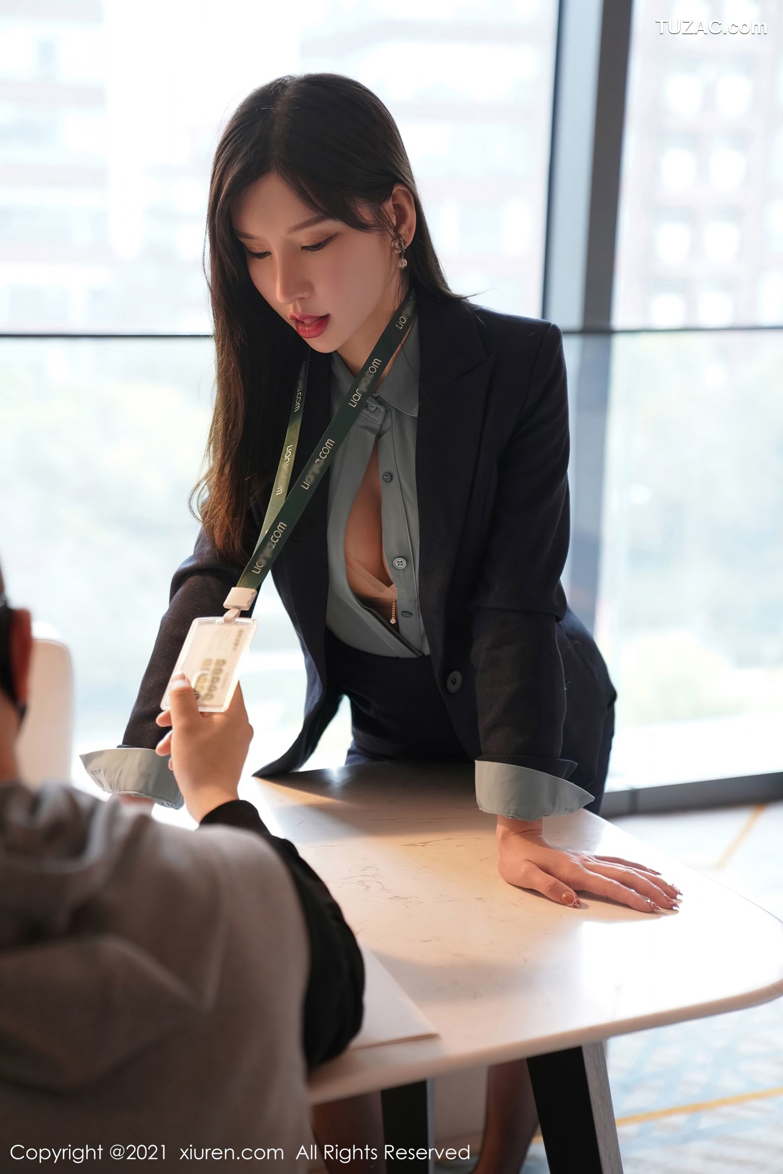 XiuRen秀人网-3415-周于希Sandy-剧情主题-售楼美女办公OL制服-2021.05.14
