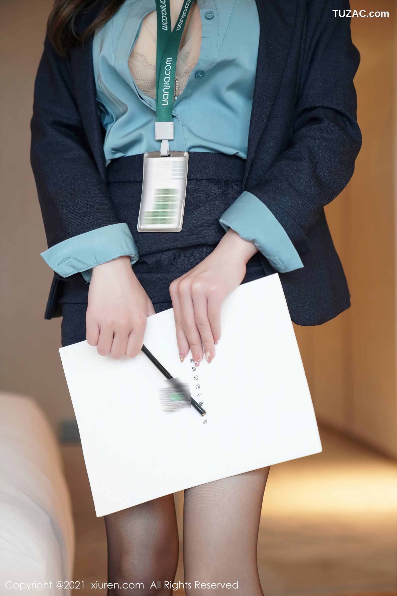 XiuRen秀人网-3415-周于希Sandy-剧情主题-售楼美女办公OL制服-2021.05.14
