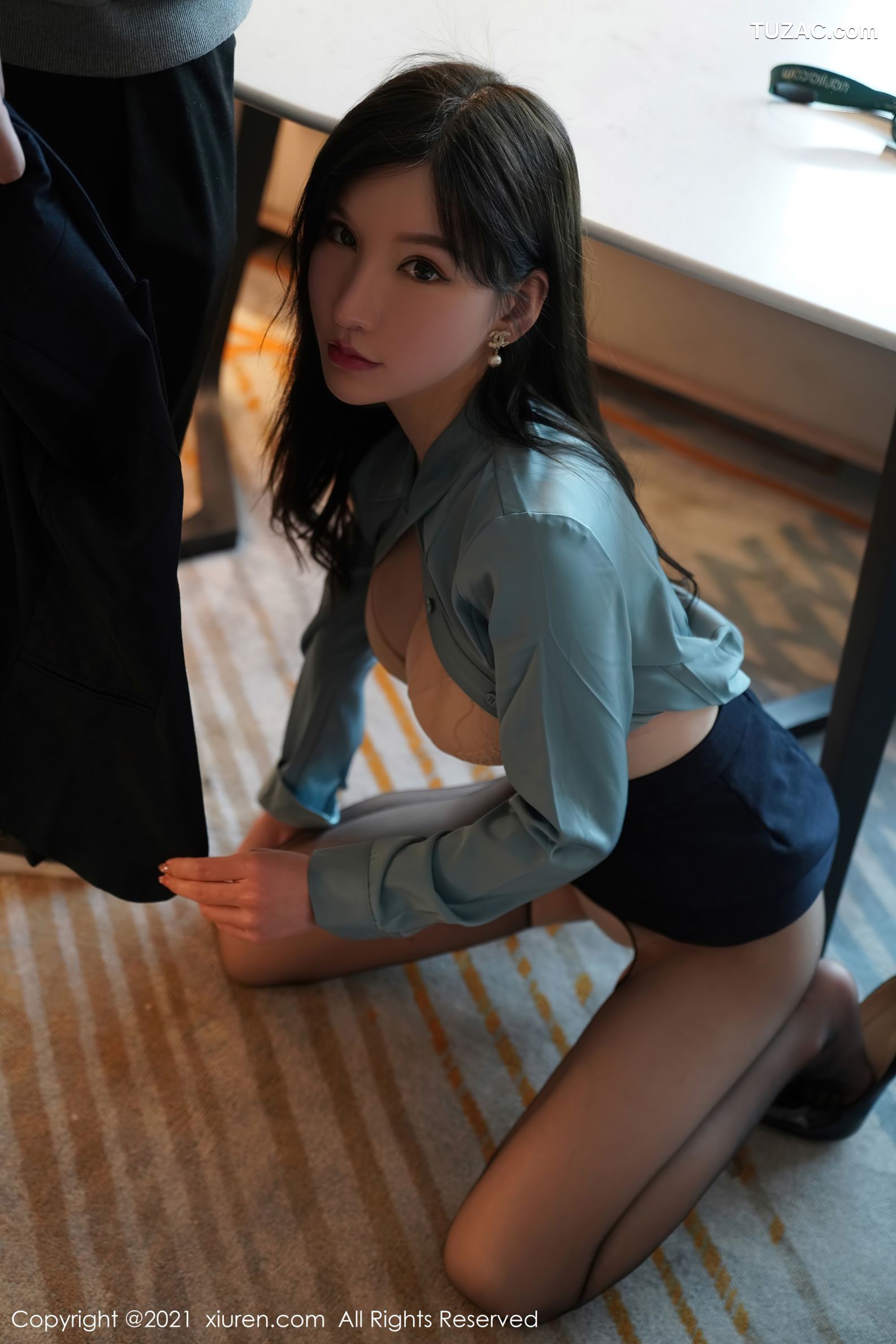 XiuRen秀人网-3415-周于希Sandy-剧情主题-售楼美女办公OL制服-2021.05.14