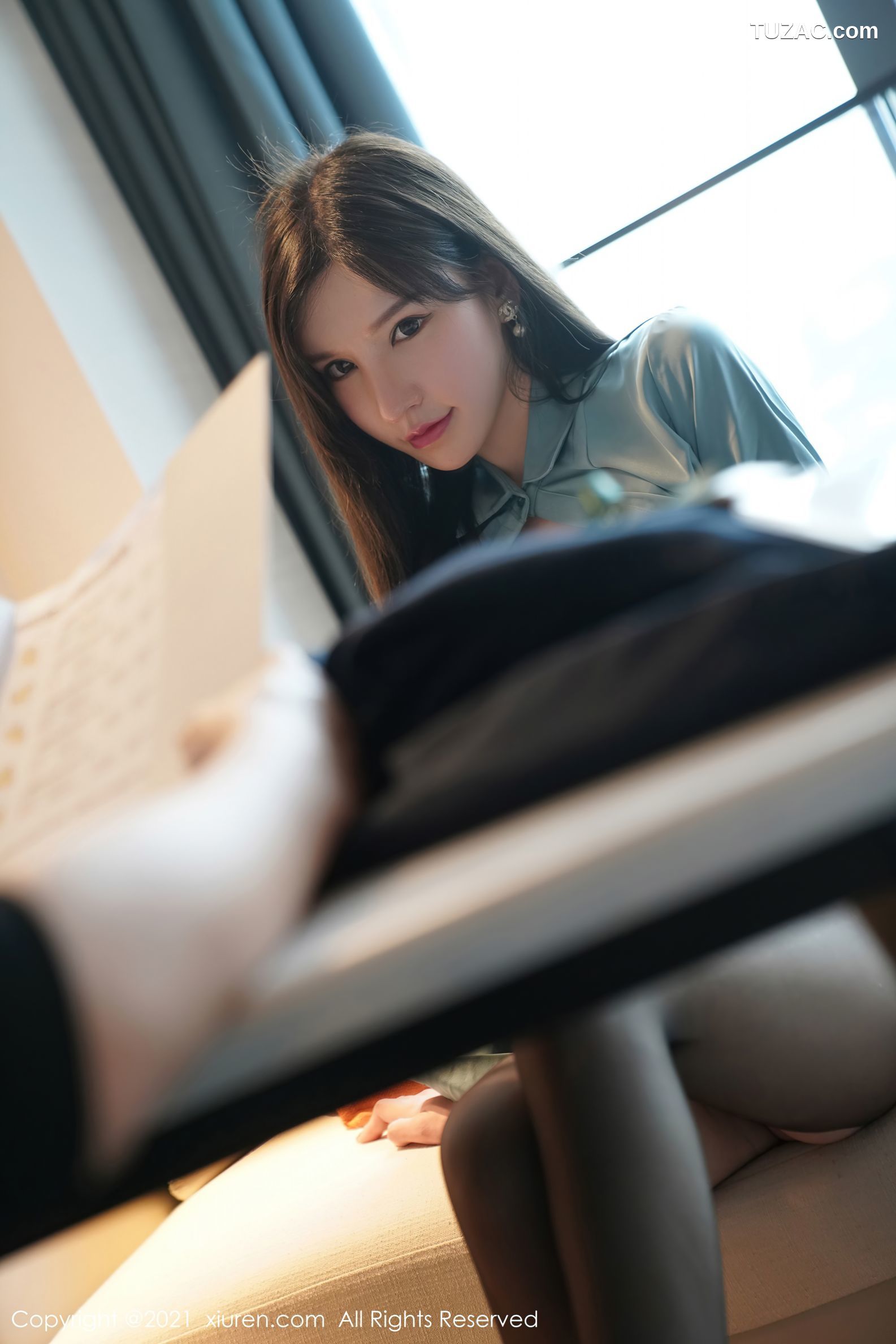 XiuRen秀人网-3415-周于希Sandy-剧情主题-售楼美女办公OL制服-2021.05.14