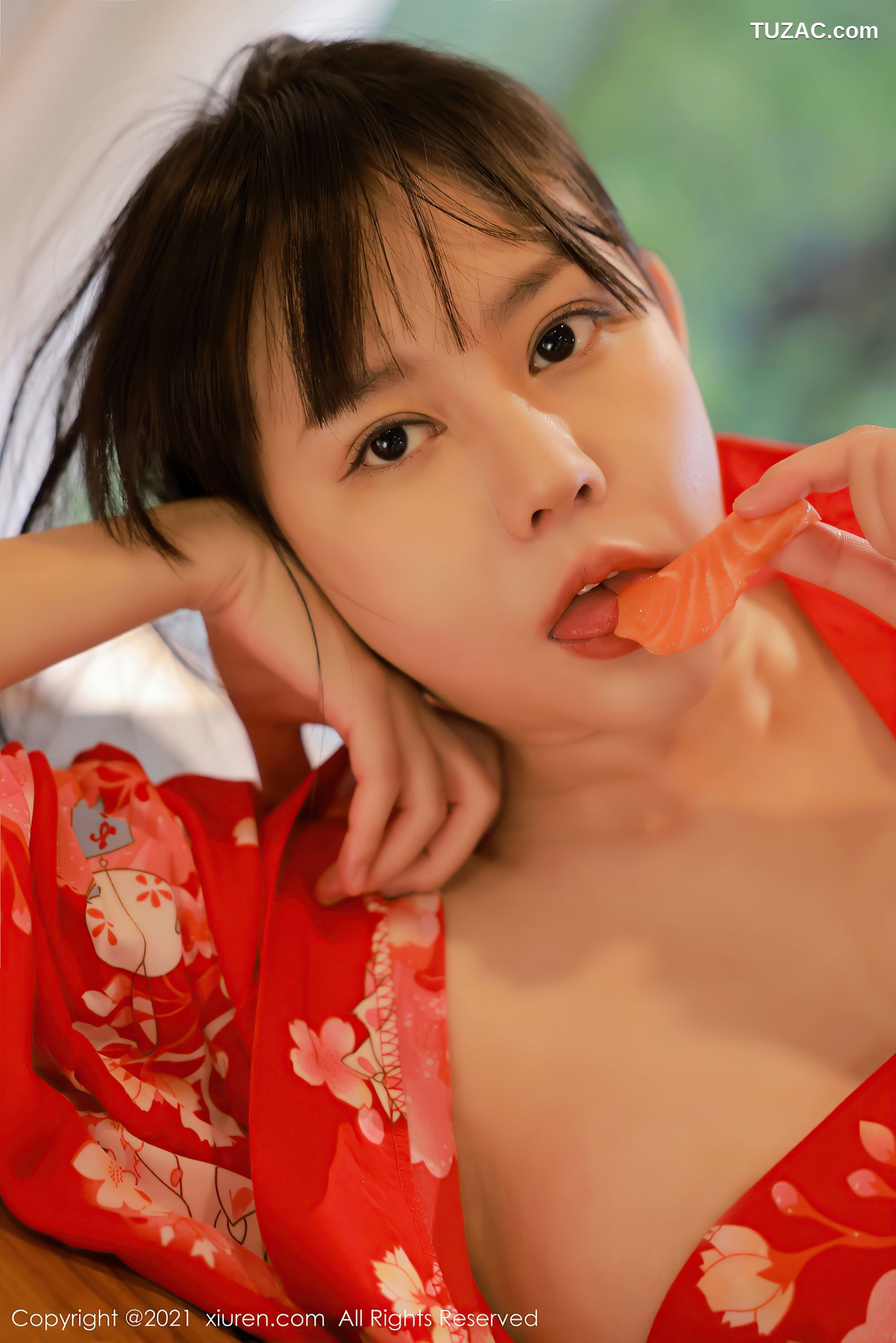 XiuRen秀人网-4063-韩希蕾-绚丽多姿和服情趣人体宴-2021.10.14
