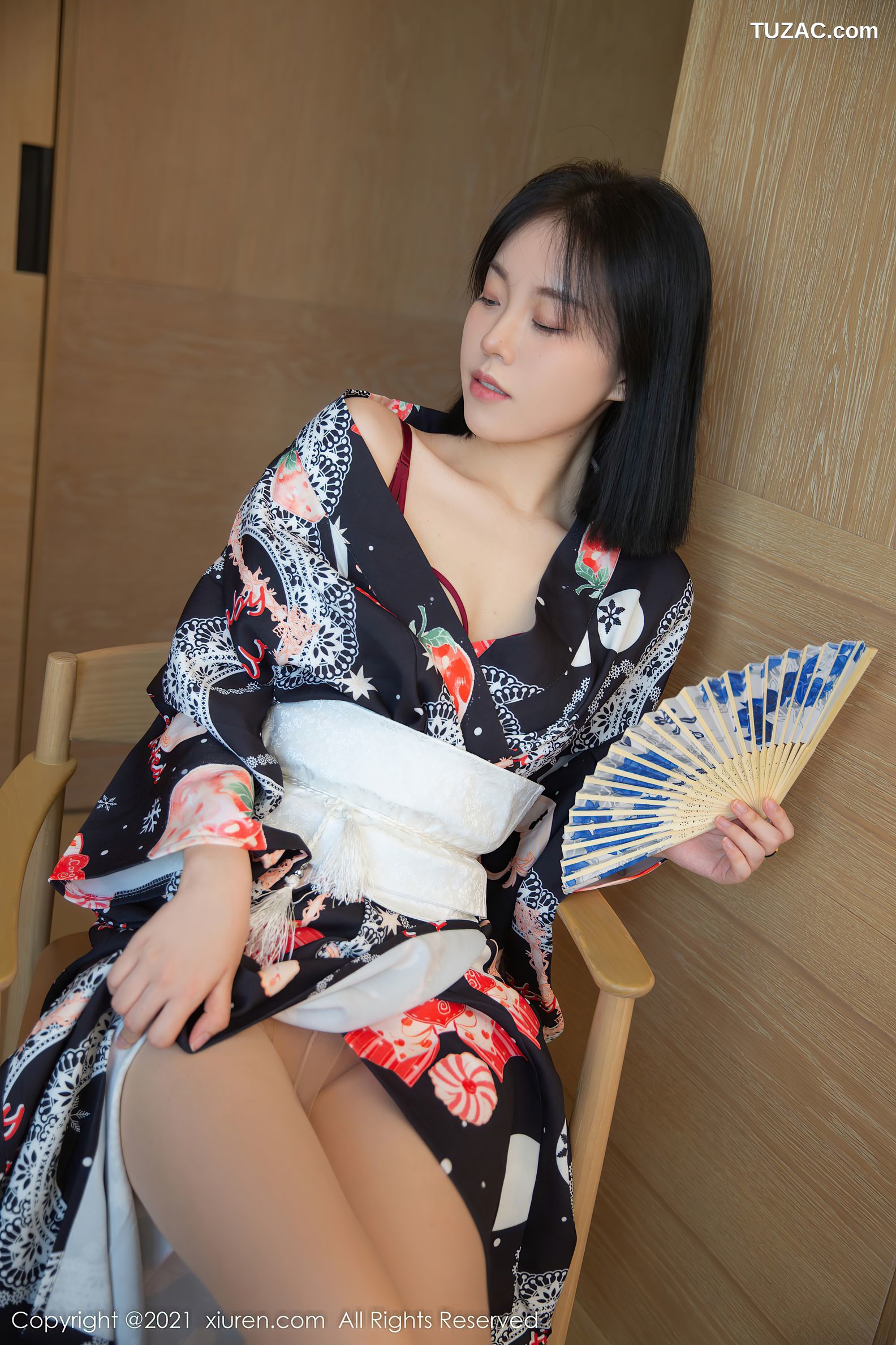 XiuRen秀人网-4313-一颗甜蛋黄a-魅力日式和服情趣人体盛宴-2021.12.08