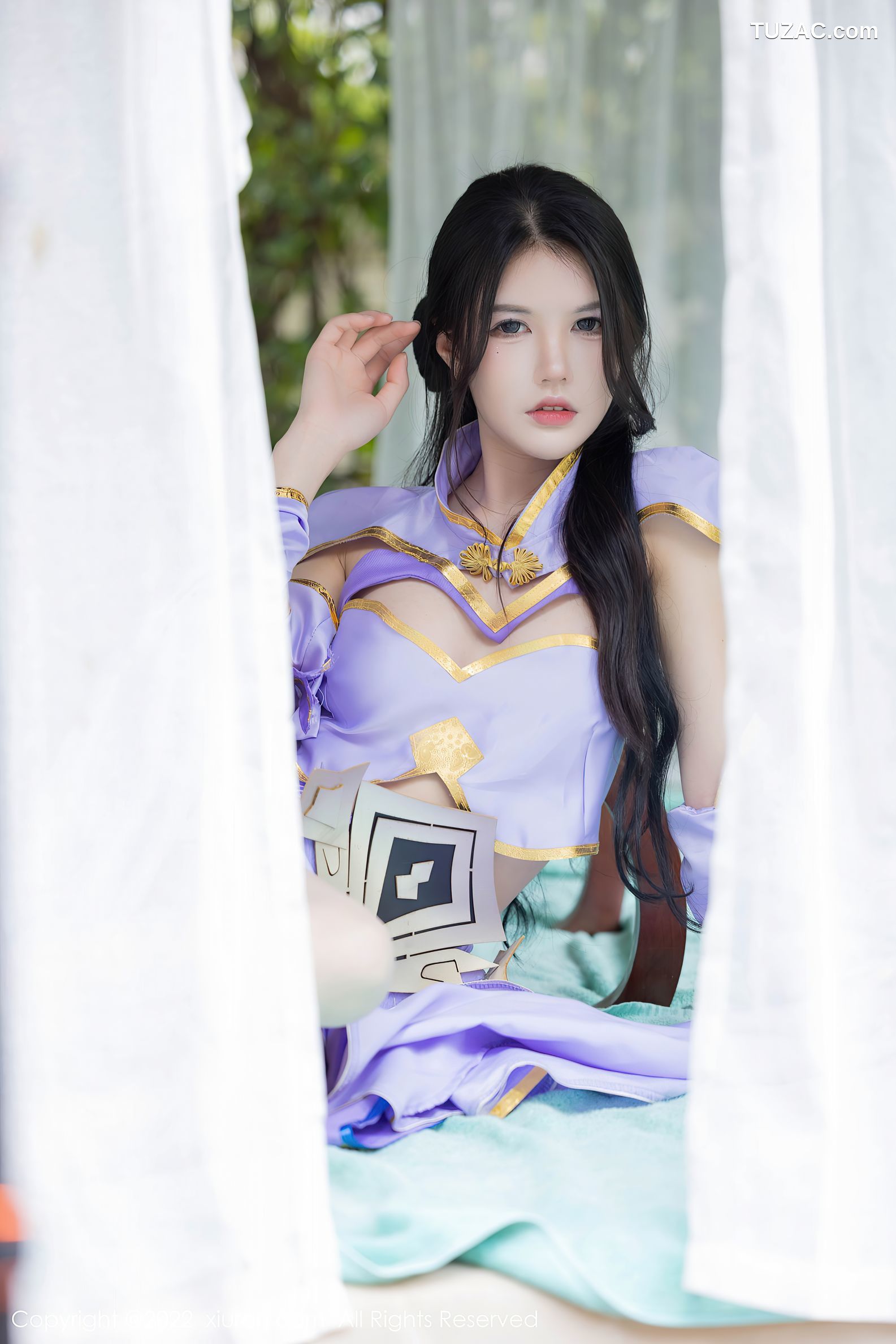 XiuRen秀人网-4948-绮里嘉-美桃酱-媛媛酱-性感Cosplay装扮-2022.04.29