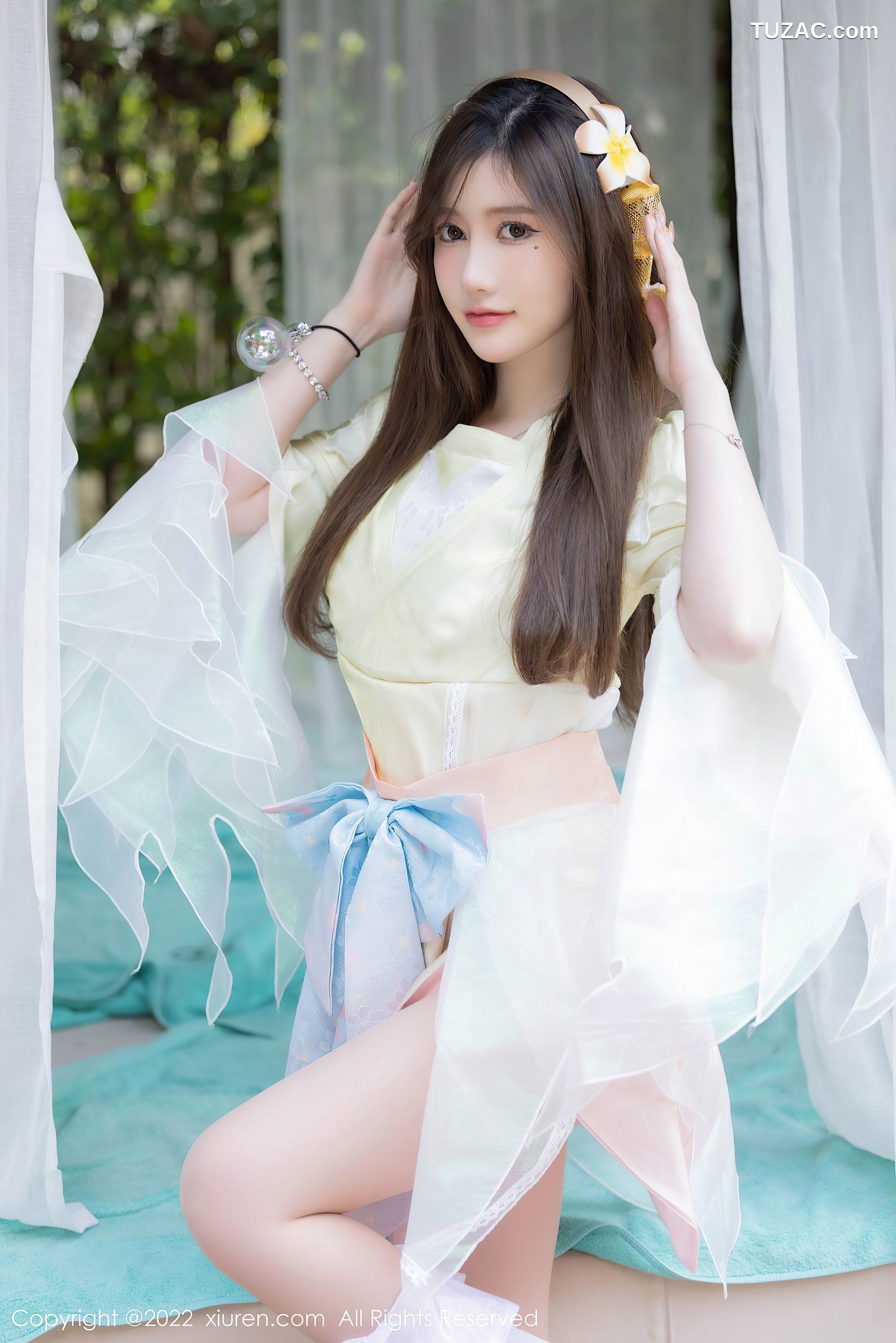 XiuRen秀人网-4948-绮里嘉-美桃酱-媛媛酱-性感Cosplay装扮-2022.04.29