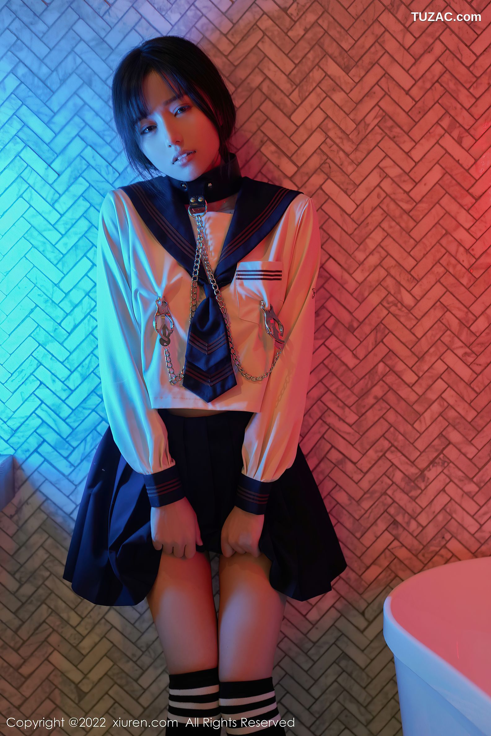 XiuRen秀人网-4986-仓井优香-Sm主题系列性感JK制服-2022.05.10