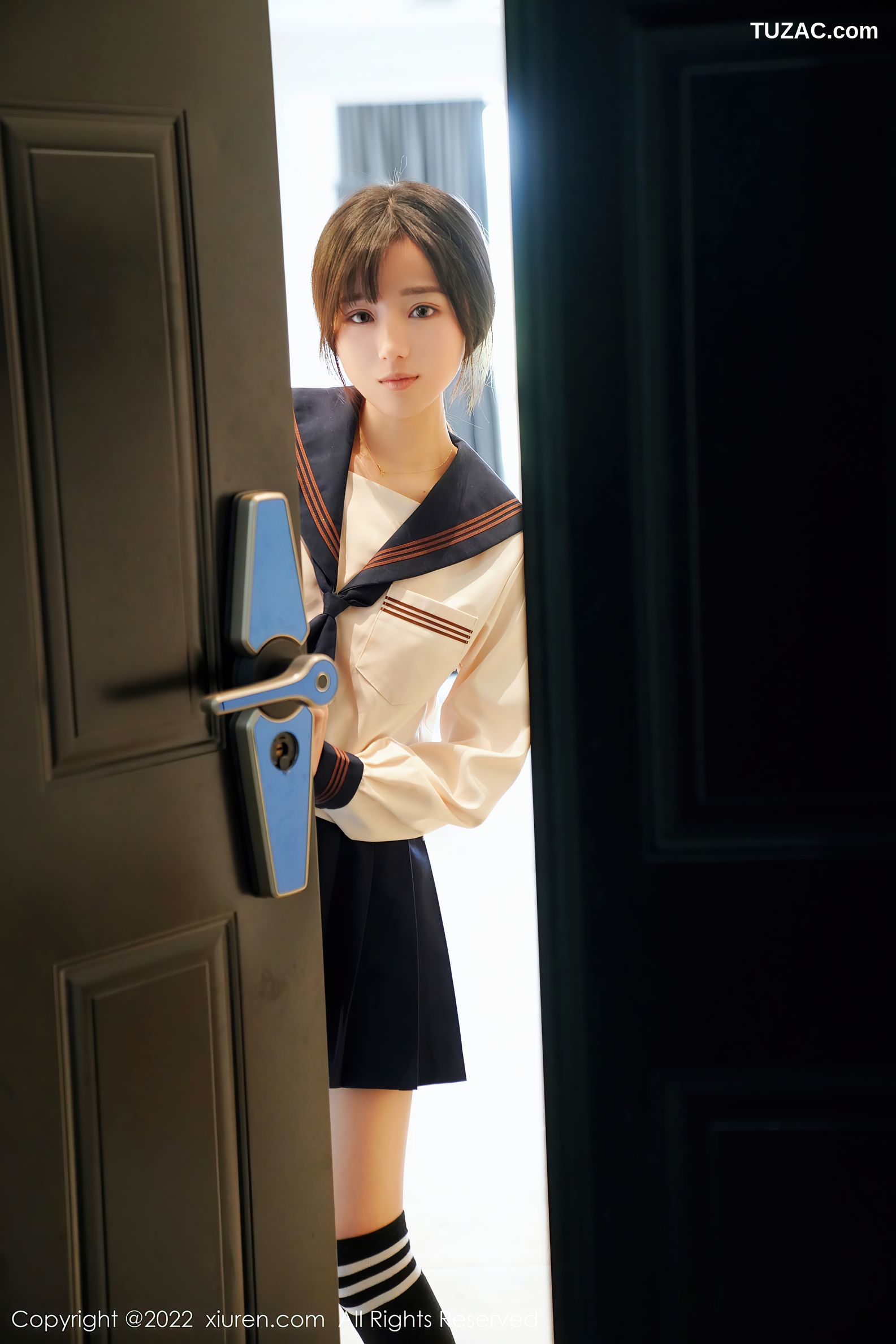 XiuRen秀人网-4986-仓井优香-Sm主题系列性感JK制服-2022.05.10
