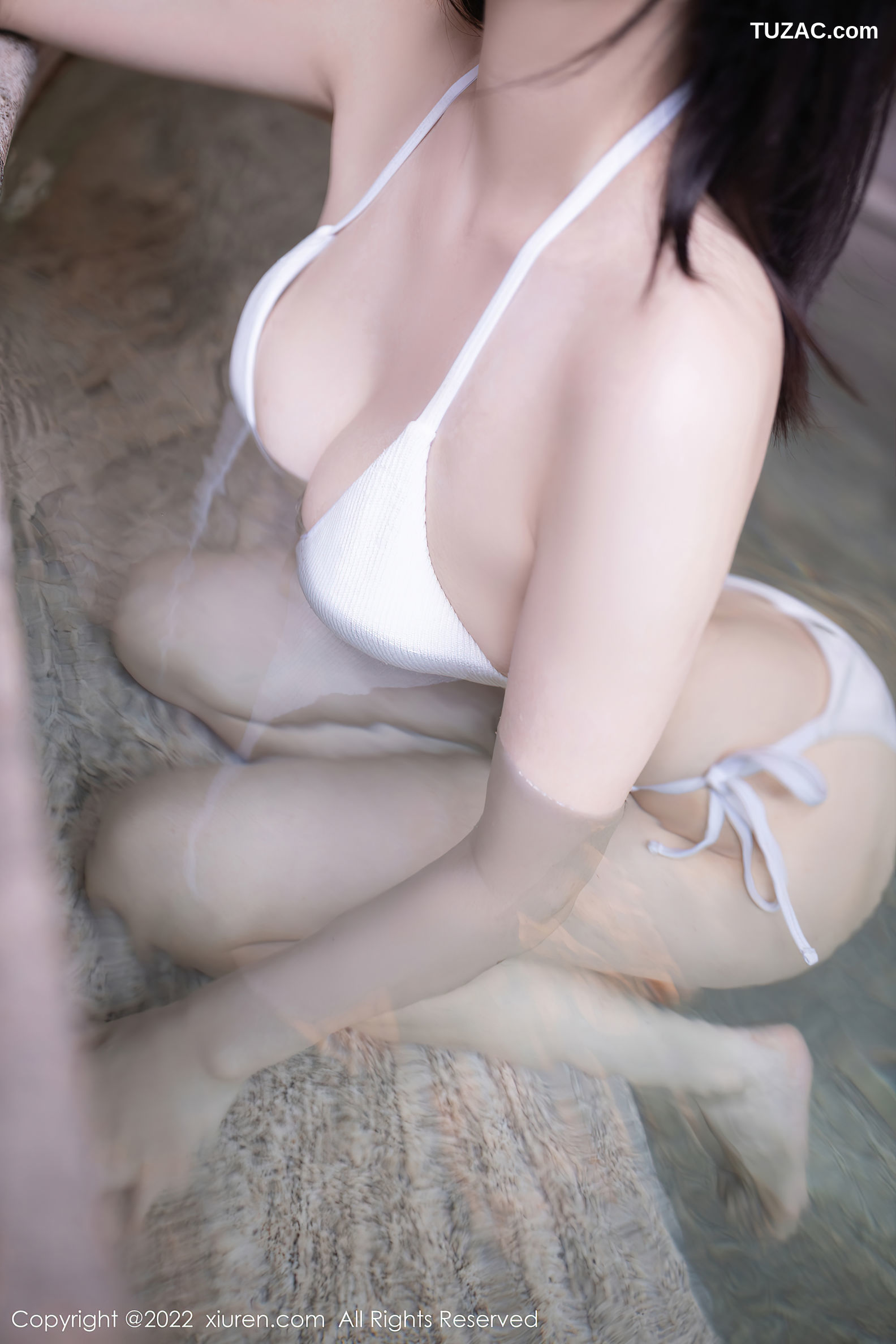 XiuRen-No.5198-安然-白浴袍白色内衣