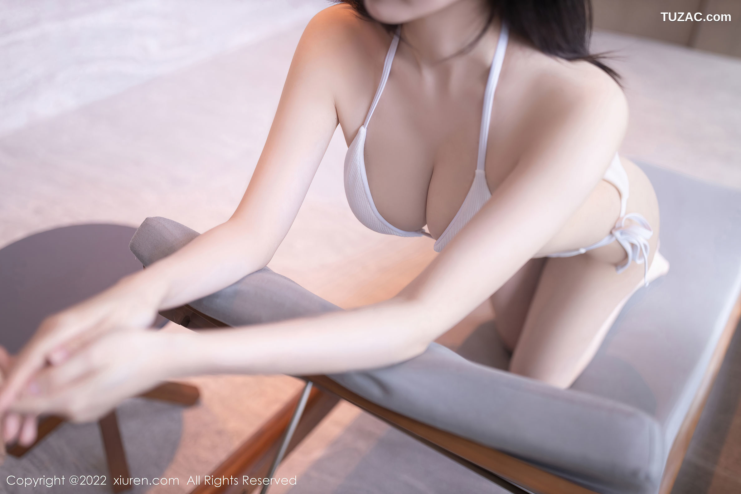 XiuRen-No.5198-安然-白浴袍白色内衣