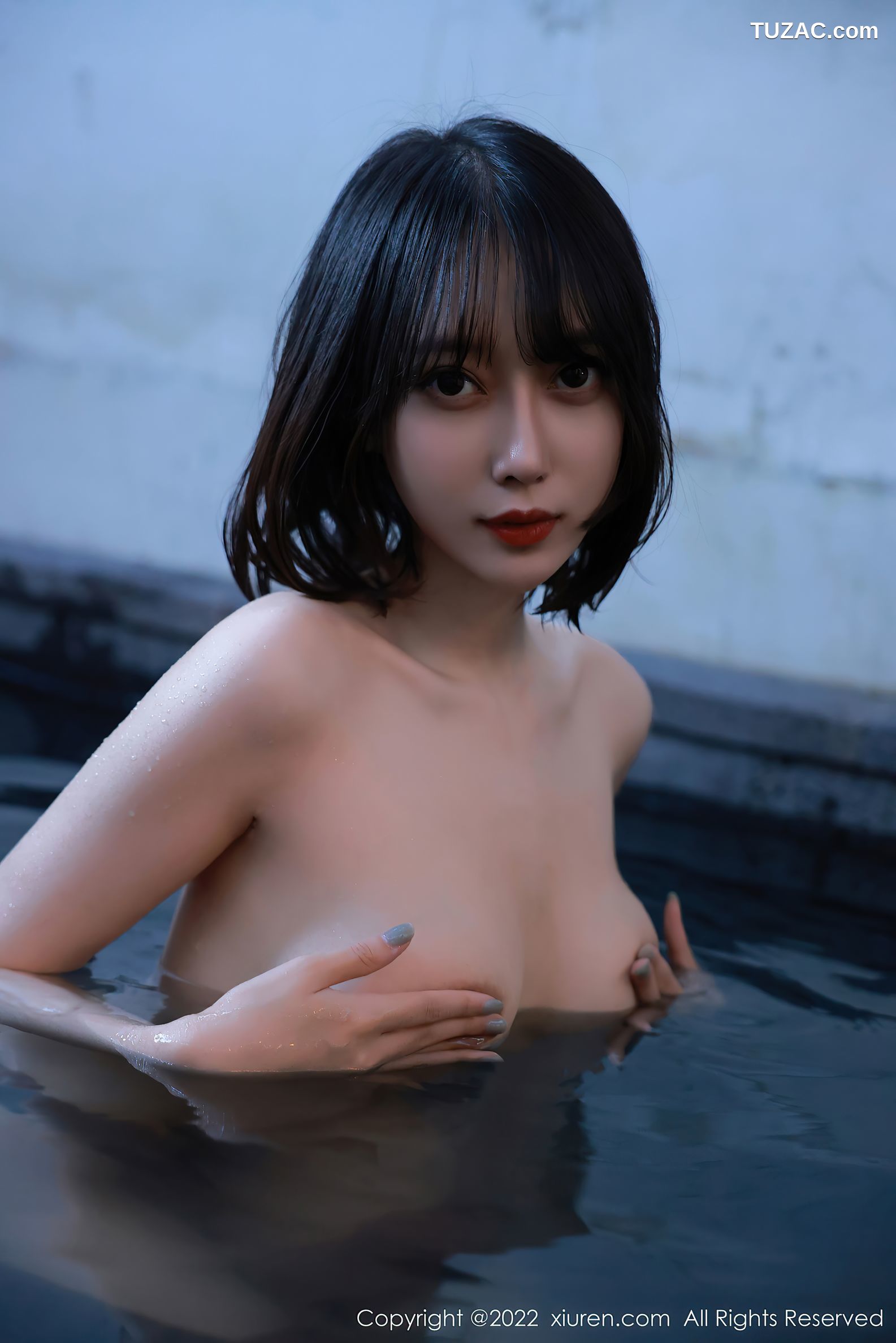 XiuRen-No.5283-玥儿玥-褐薄衫红bra黑丝