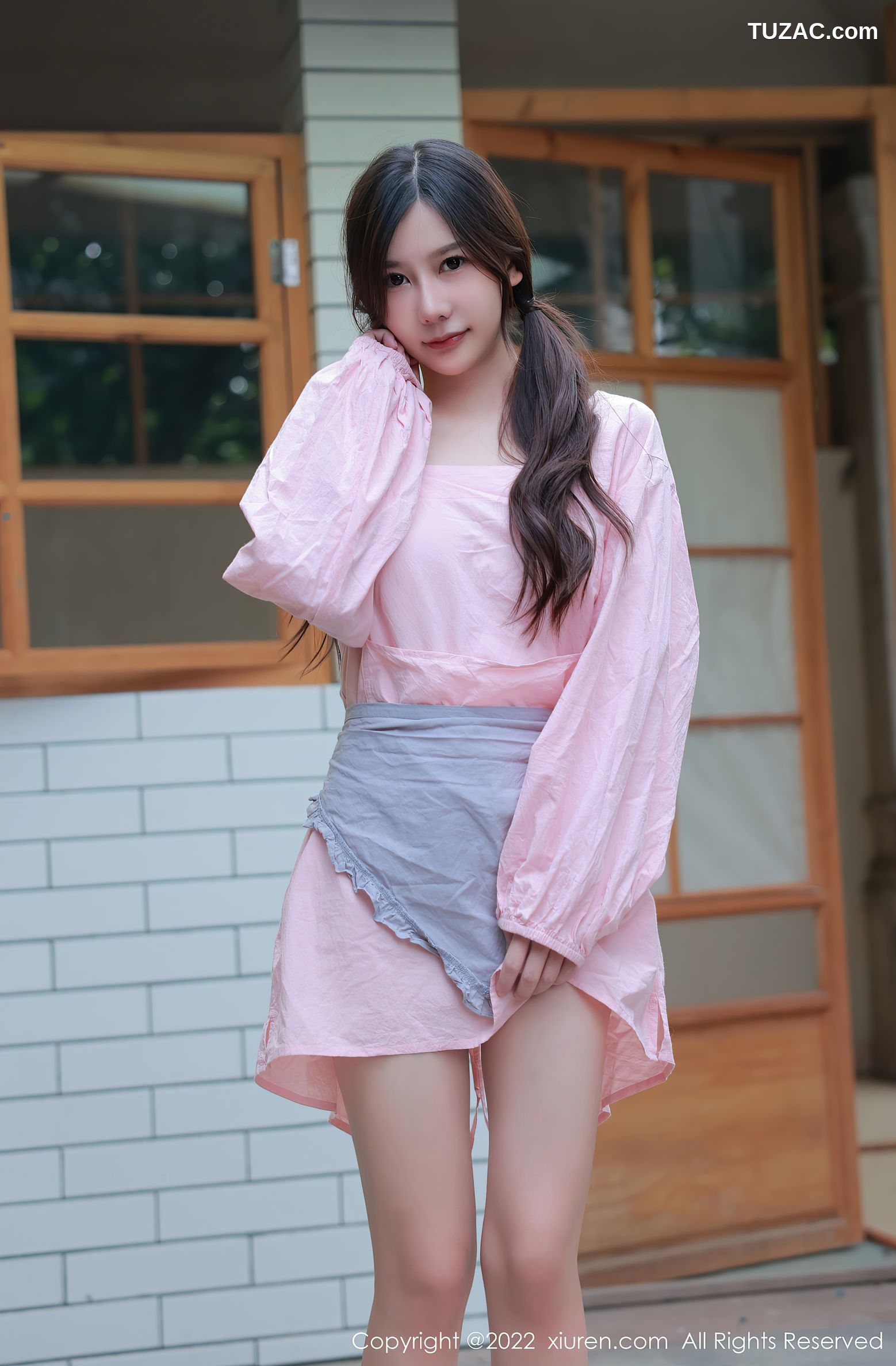 XiuRen-No.5697-尹甜甜-穿粉围裙的豆腐西施