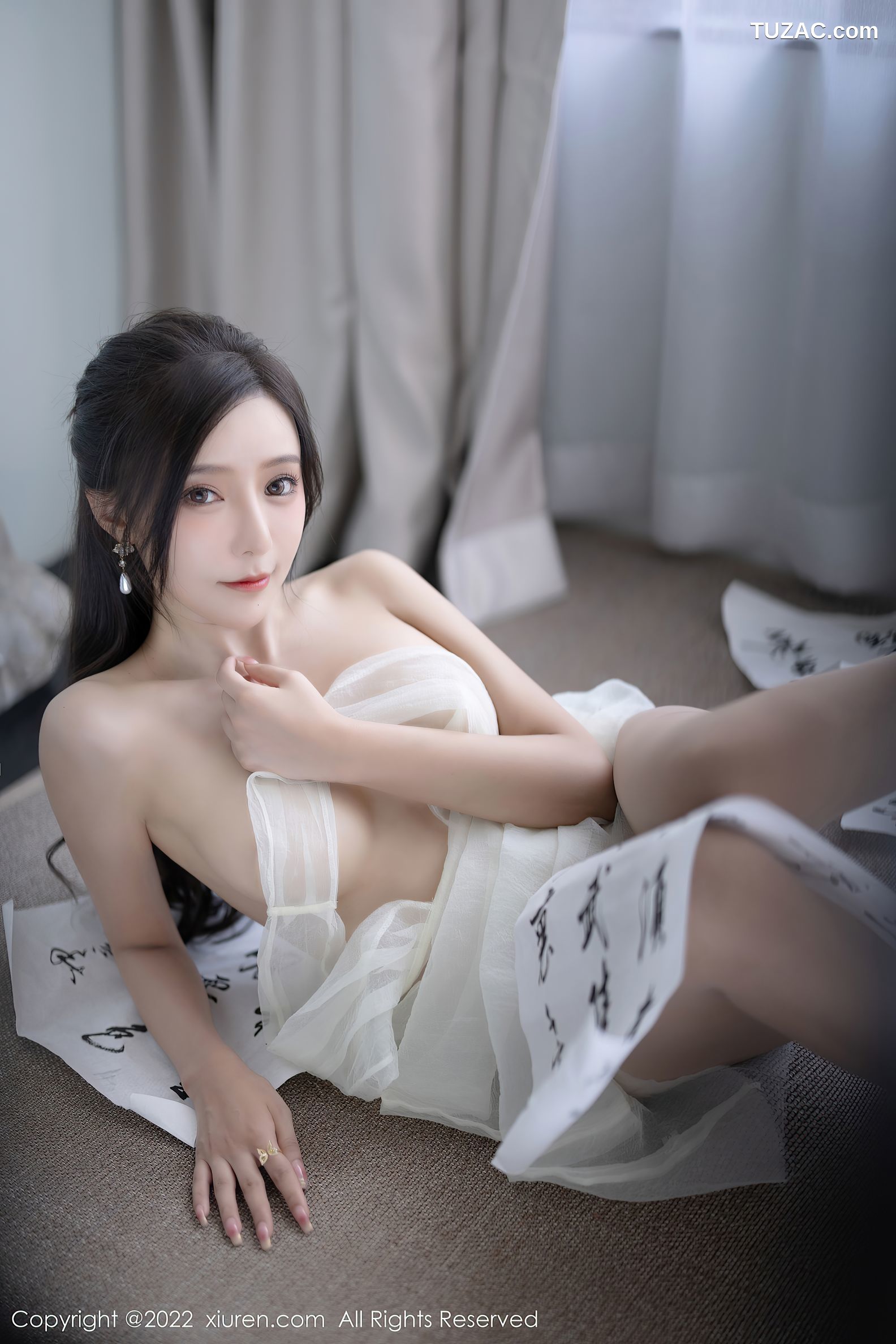 XiuRen-No.5846-王馨瑶-书法美女